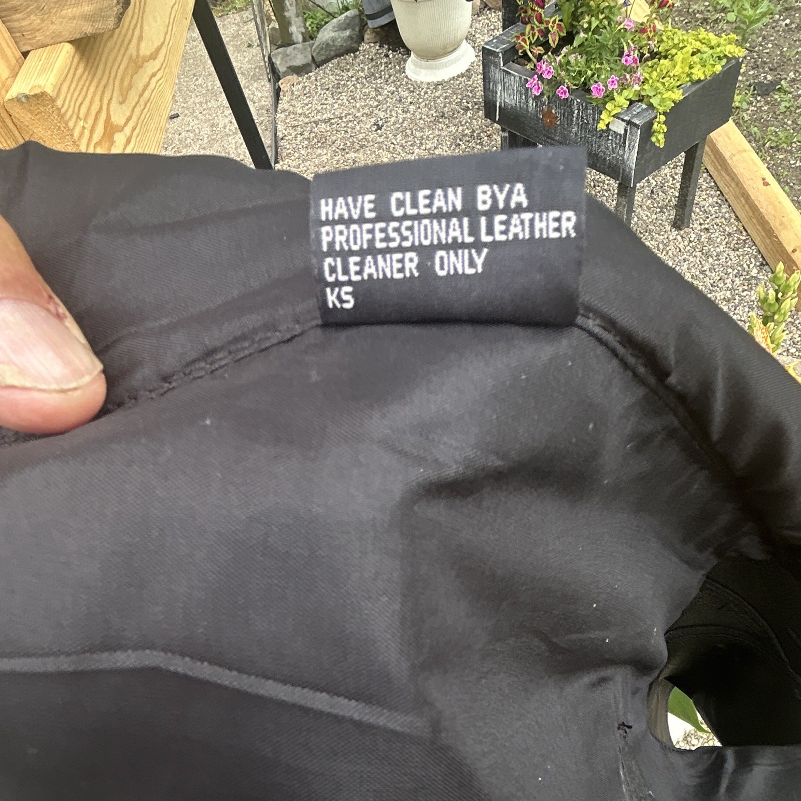 Leather Vest Black Runs Smaller Than XL Biker Motorcycle .