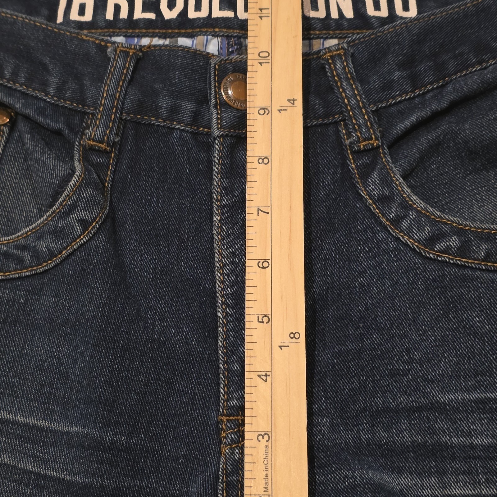Revolution 88 Blue Jeans Mens Size 32×32