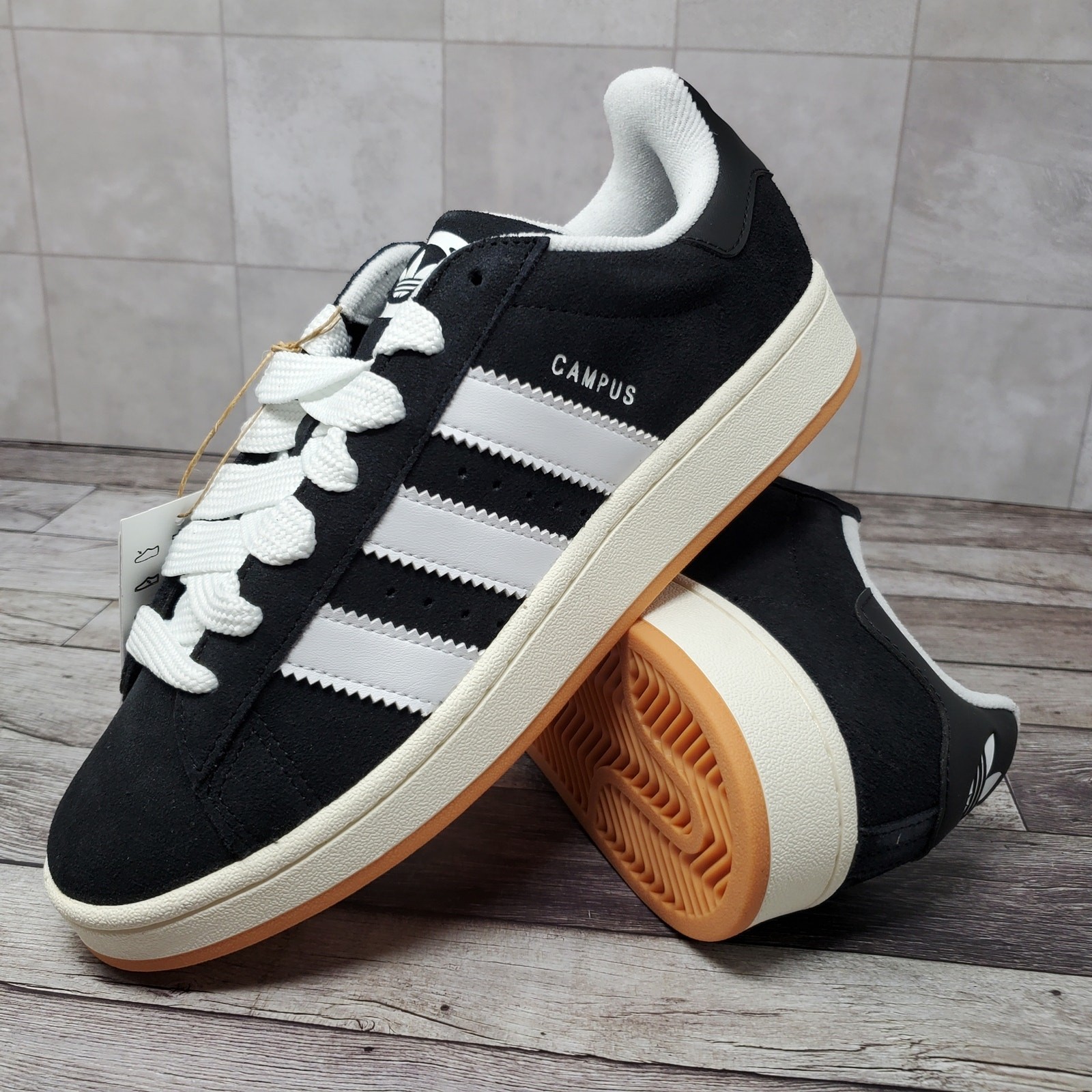 Adidas Originals Campus 00’s Women’s Size 9.5 Casual Shoes JP9163 Black White