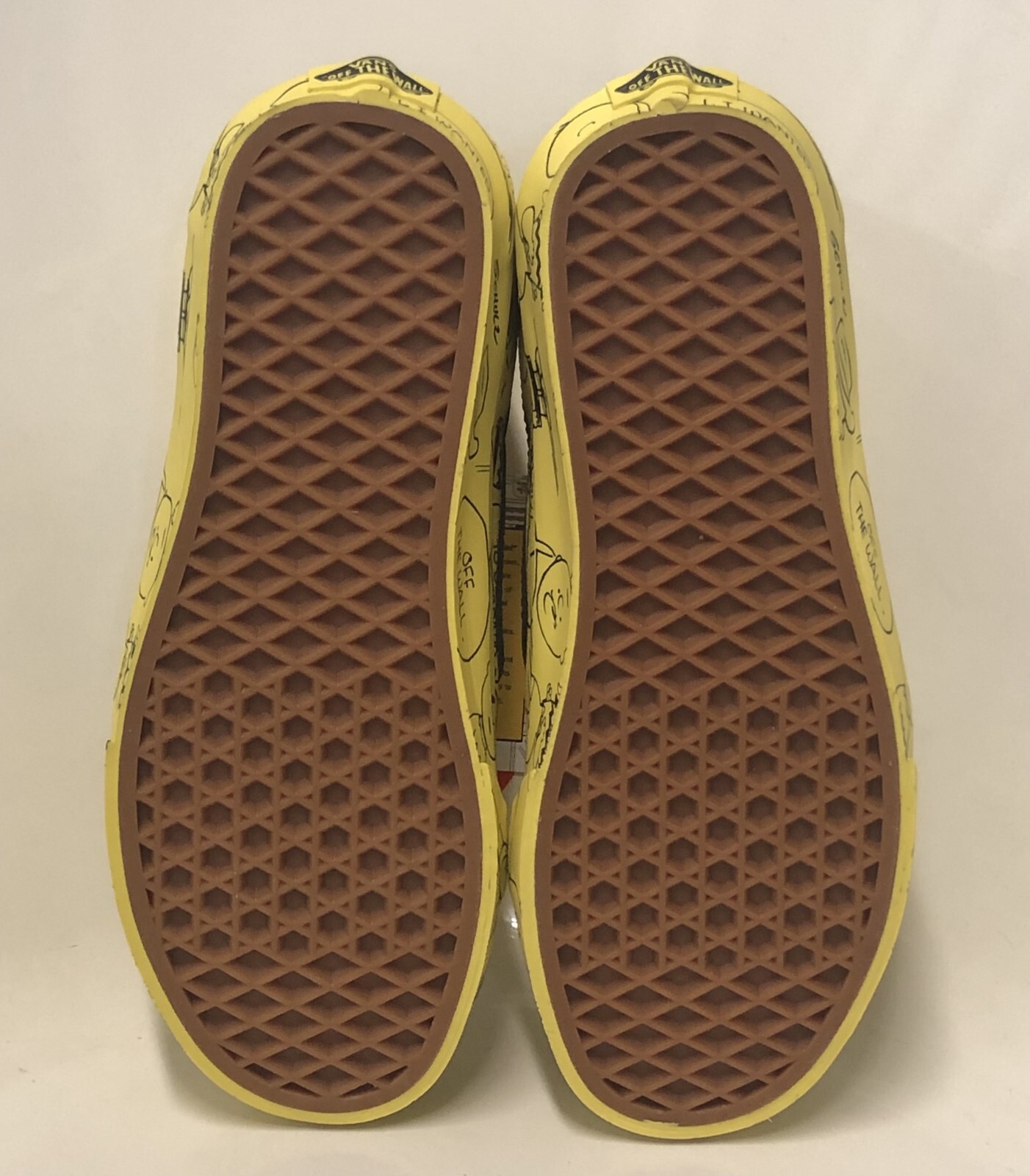 Vans X Peanuts SK8-Hi Charlie Brown Yellow/Black Mn’s 5.5 Wn’s 7 Limited Edition