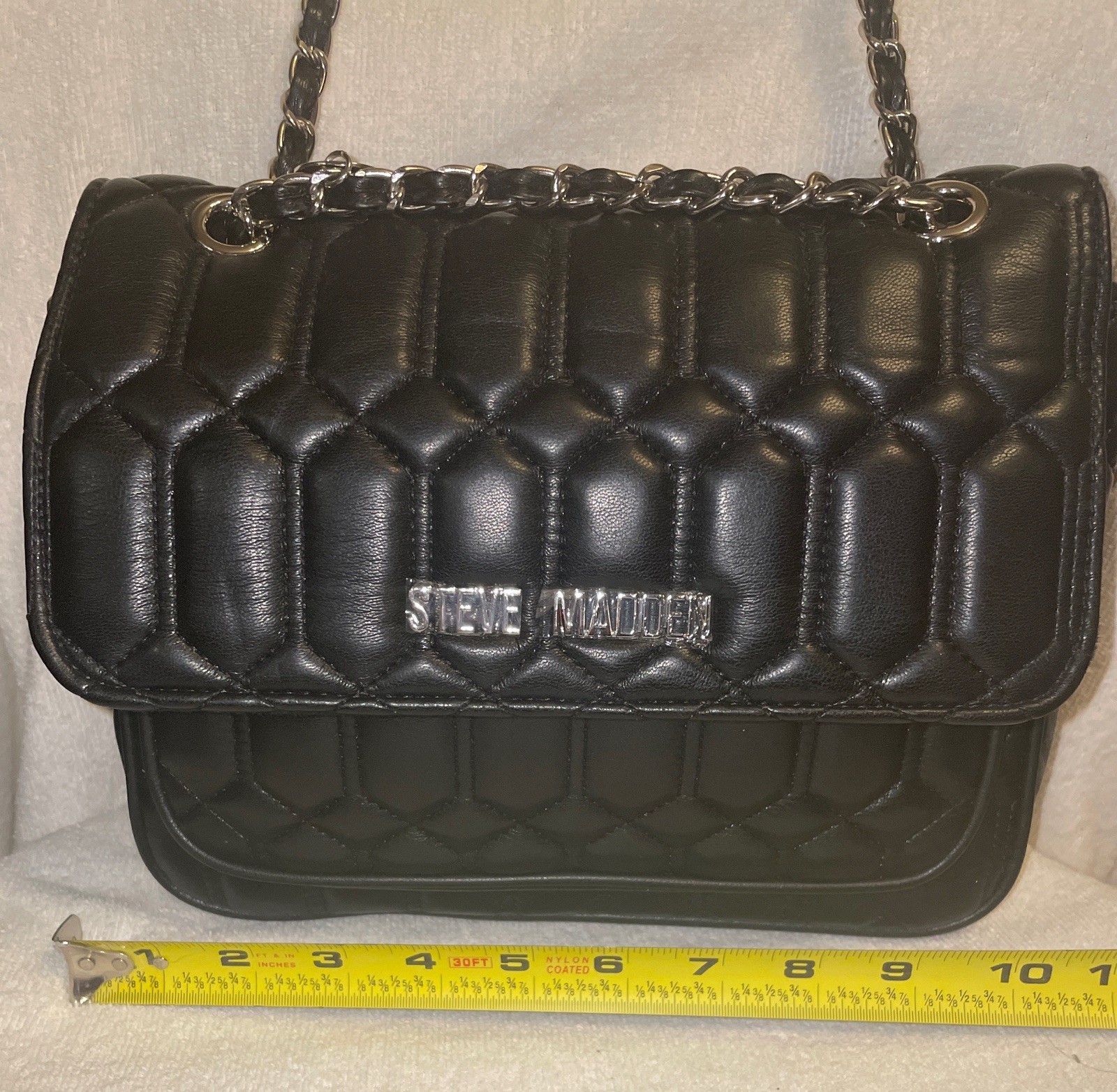 Steve Madden Bniles Crossbody Handbag Black NWT (classic/retired)
