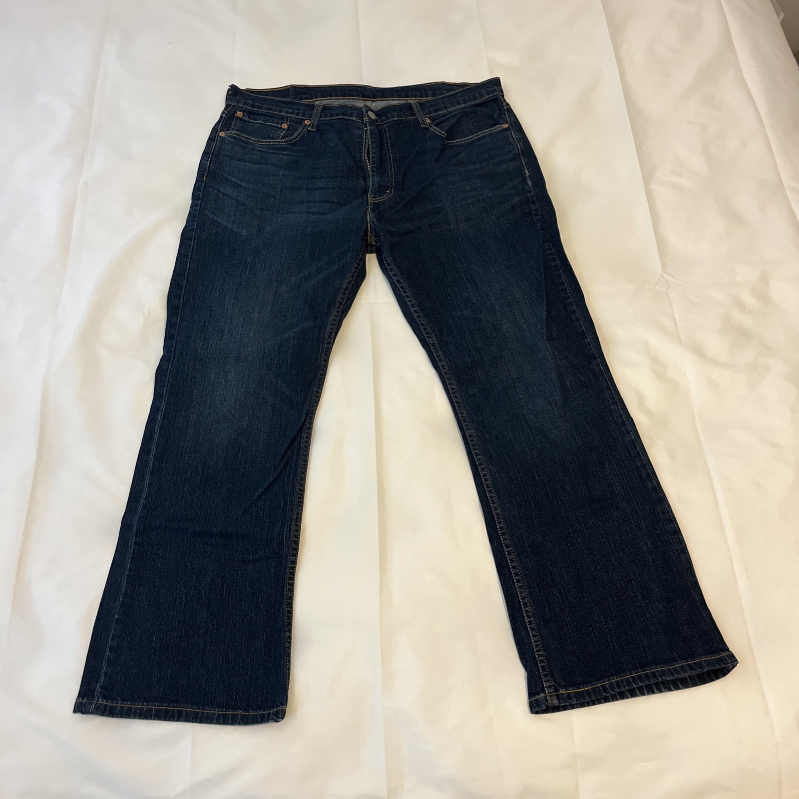 Levi’s 527 Men’s Boot Cut Low Rise Jeans Blue, Size 38×30