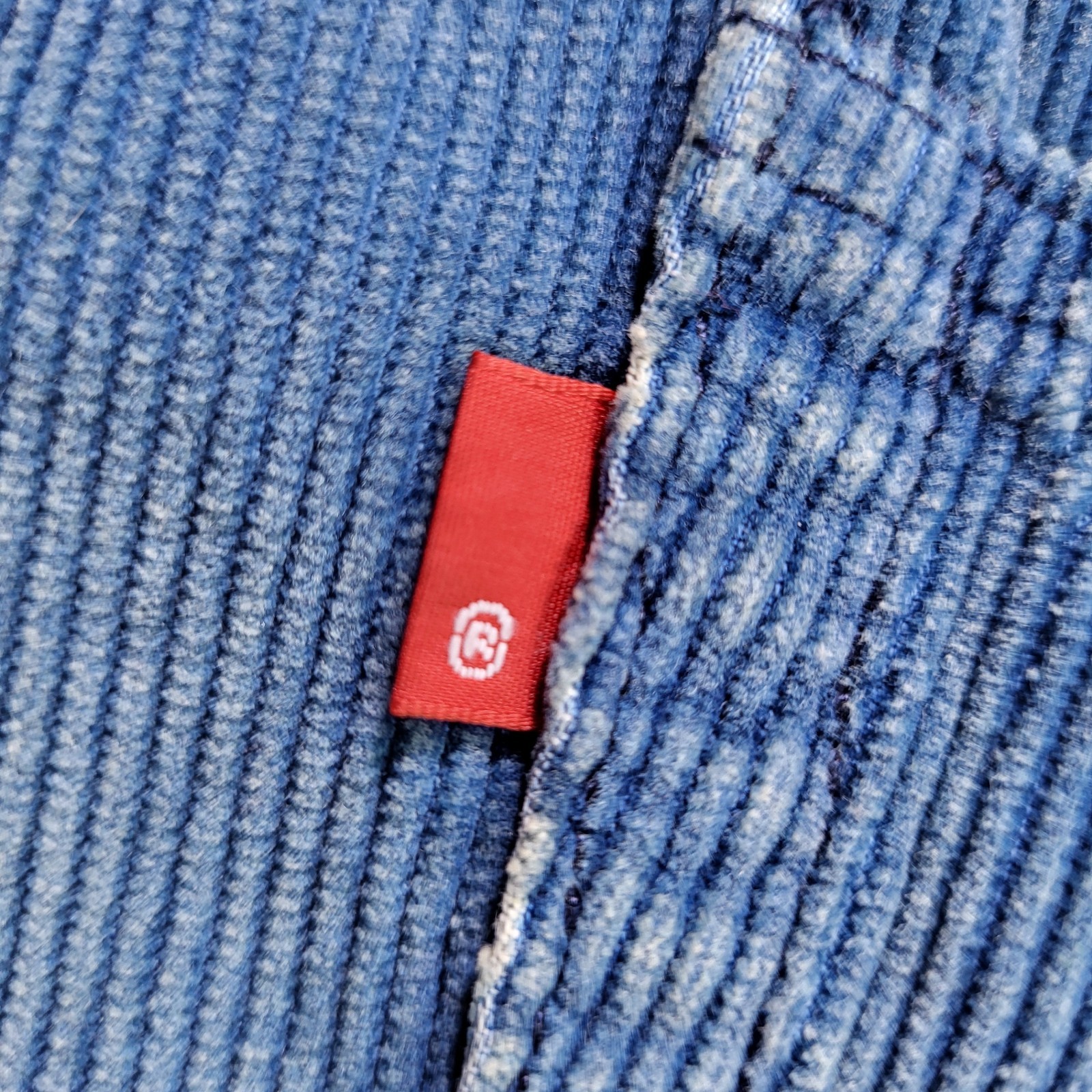 Levis Premium 568 Corduroy Jeans 30×34 New Loose Straight Men’s Blue New W Tags