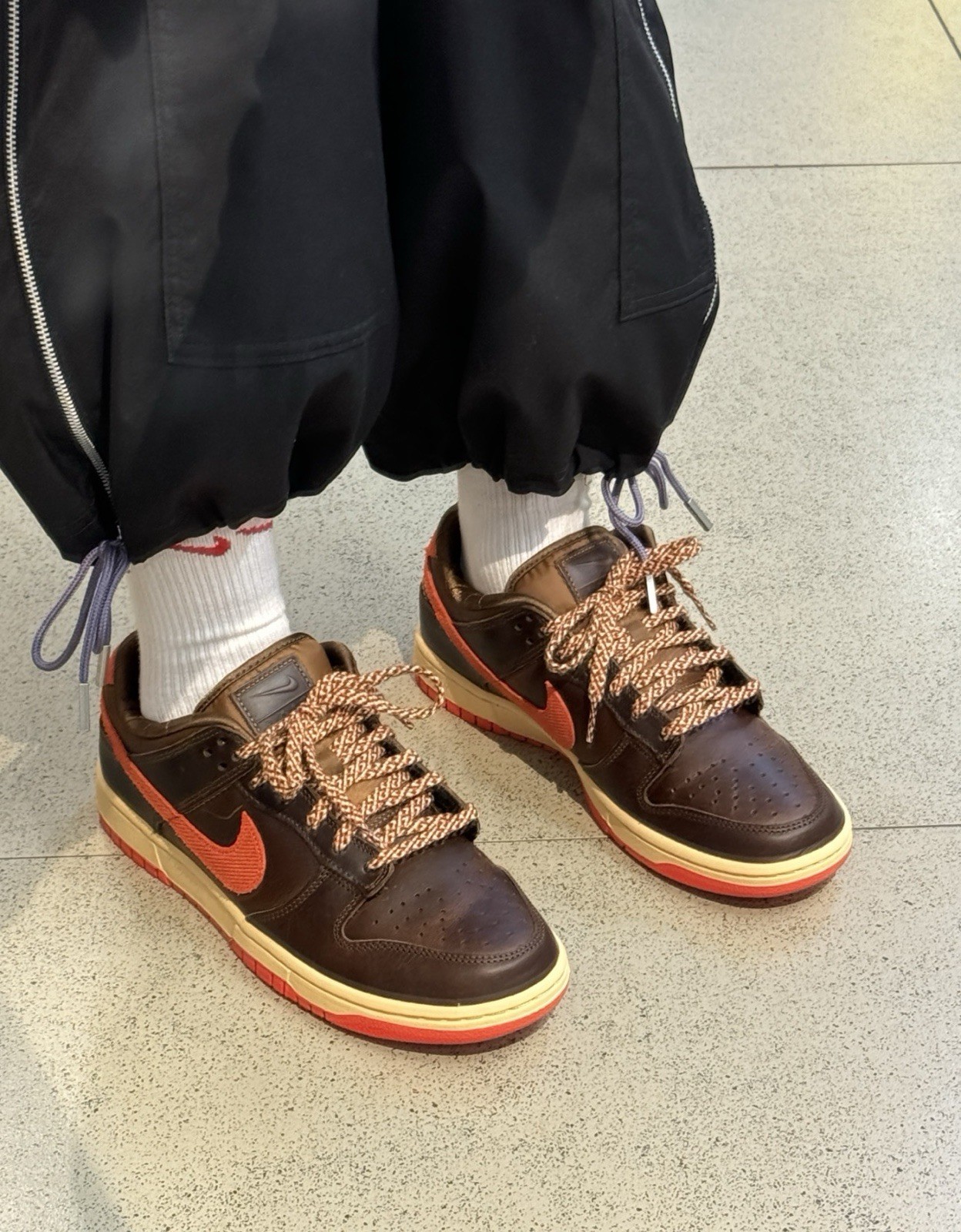 Nike Dunk Low Retro Light British Tan Picante Red HQ3448-262 Men’s Sizes