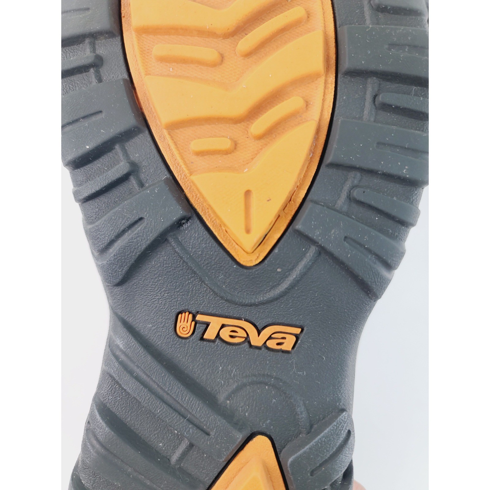 Teva, Solid Open Toe Synthetic Rubber Outdoor, Sport Sandals, Men Size 10 Brown.