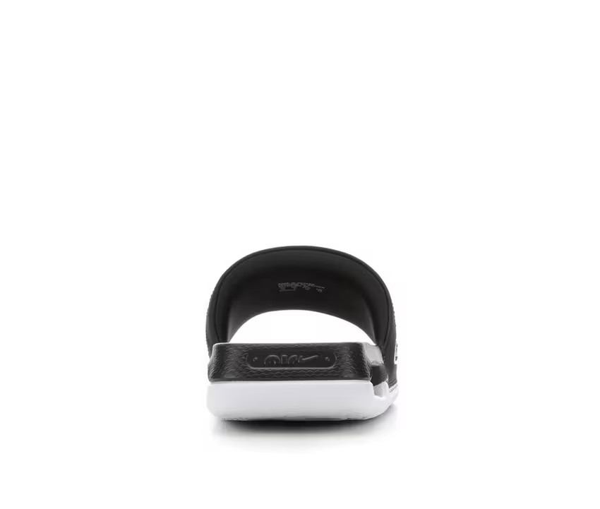 *NEW* Nike Air Max Cirro Slides Sandals Black Metallic Silver White DC1460 004
