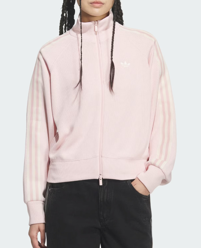adidas Originals Knit Balloon Track Top Women’s Lifestyle Jacket AsiaFit KQ5489