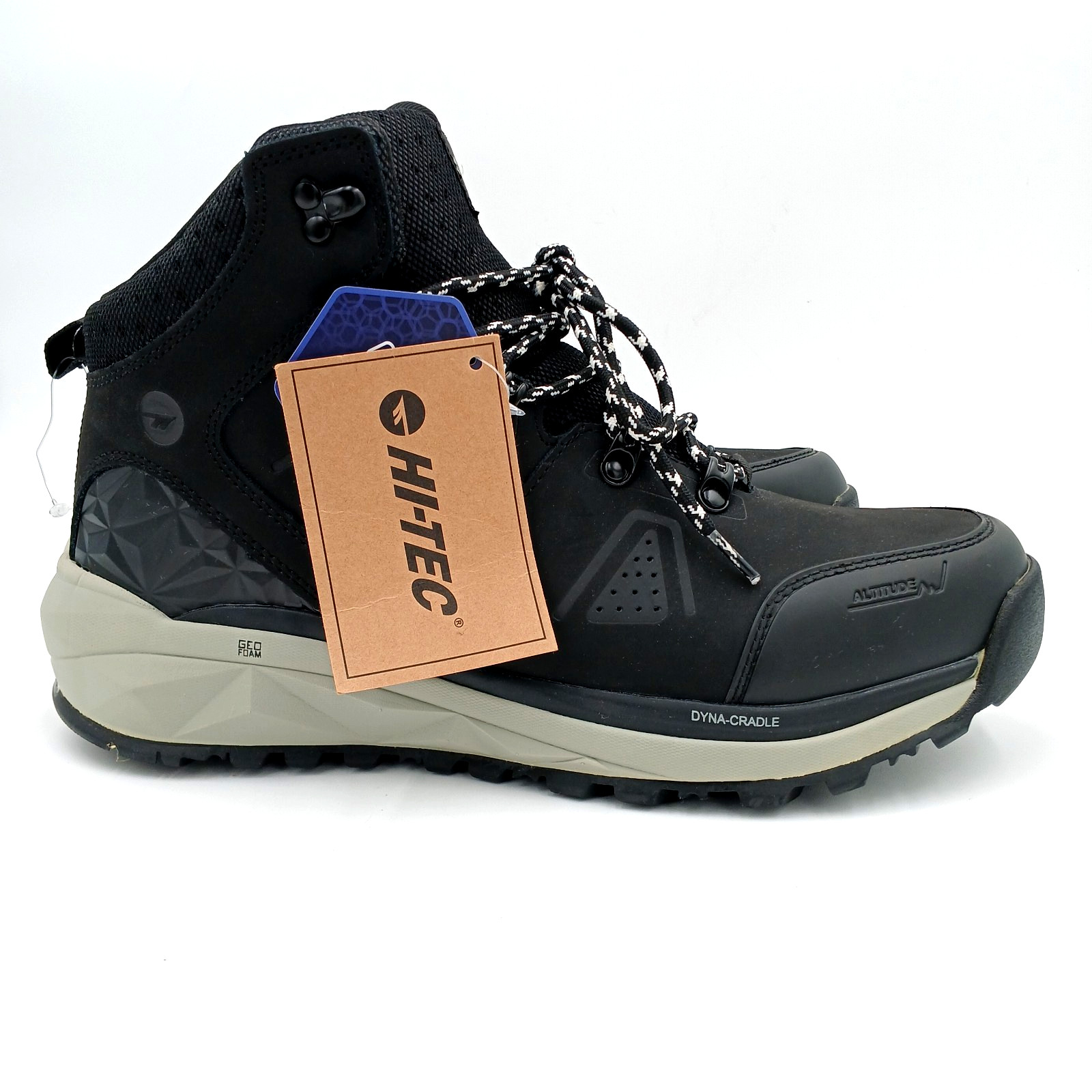 Hi-Tec – GEO Altitude Pro – 11M Men’s – Mid Hiking Boot – Waterproof – Black