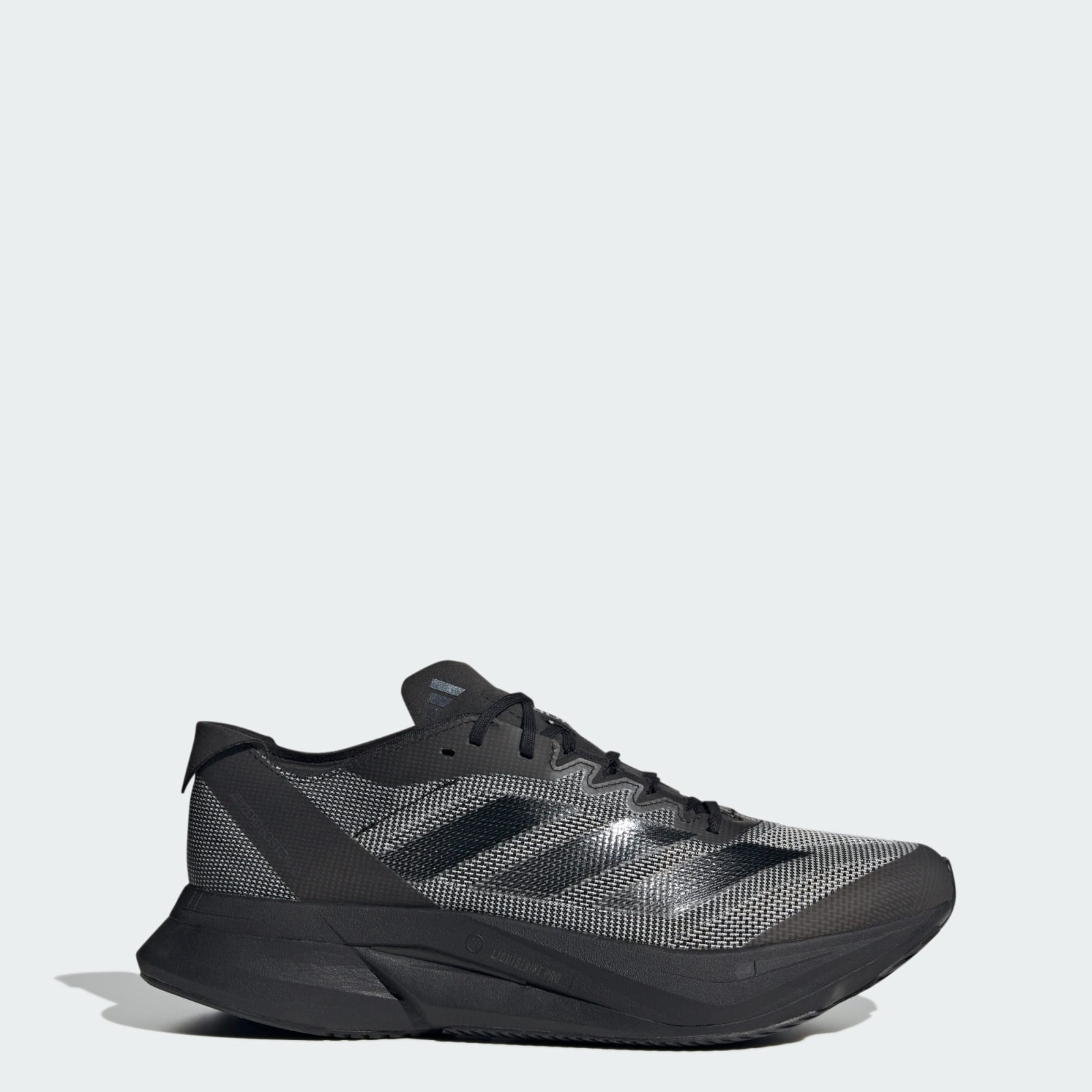 adidas Adizero Boston 12 Running Shoes Black Carbon White ID5985 Men’s Size