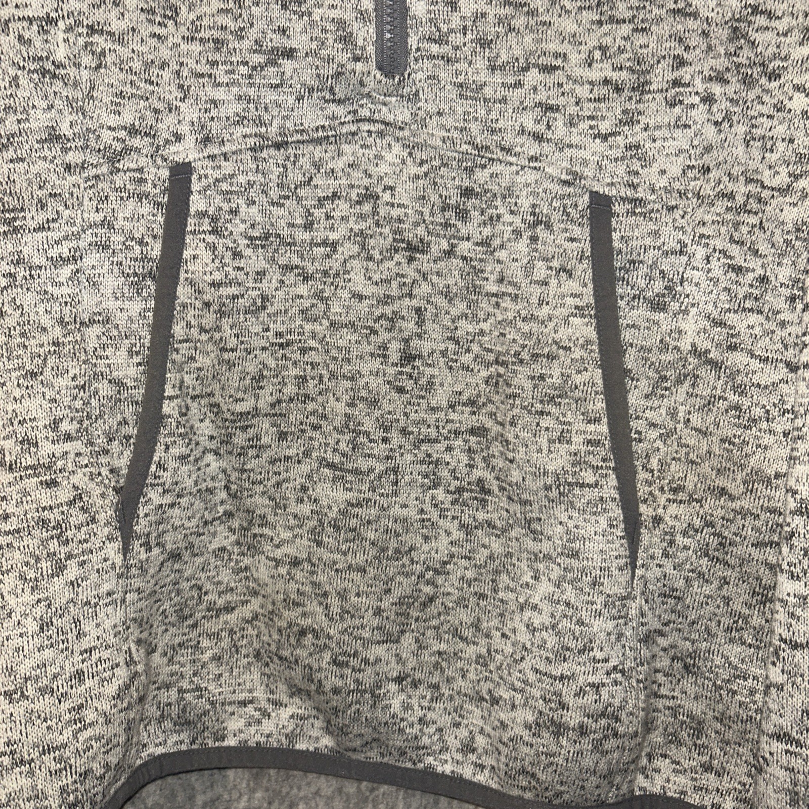 Kyodan Freedom Trail Outdoor Gray 1/2 Zip Fleece Pullover Women Small Hike Heavy