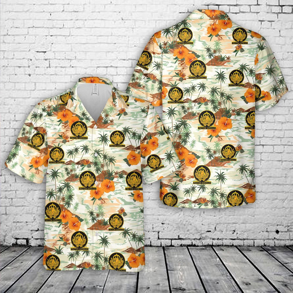Army Hawaiian Shirt, Us Army Acquisition Corps Hawaiian Shirt, Military Aloha
