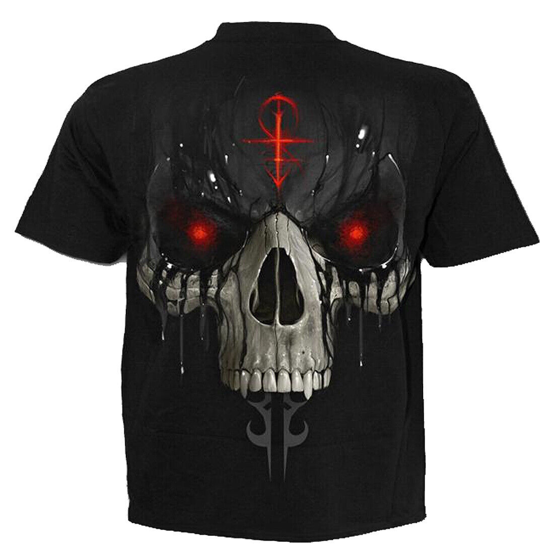SPIRAL DIRECT DARK DEATH T Shirt, DeathMetalSkullSoulsDarkDrippingTees