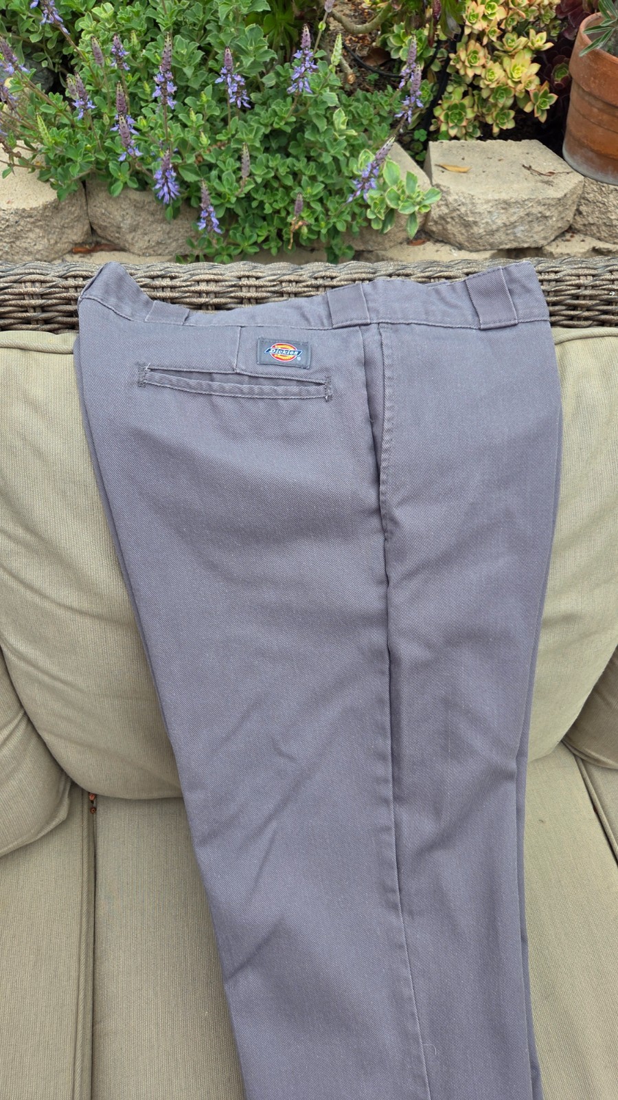 Men’s DICKIES Original Fit 874 Work Pants Grey 36X30
