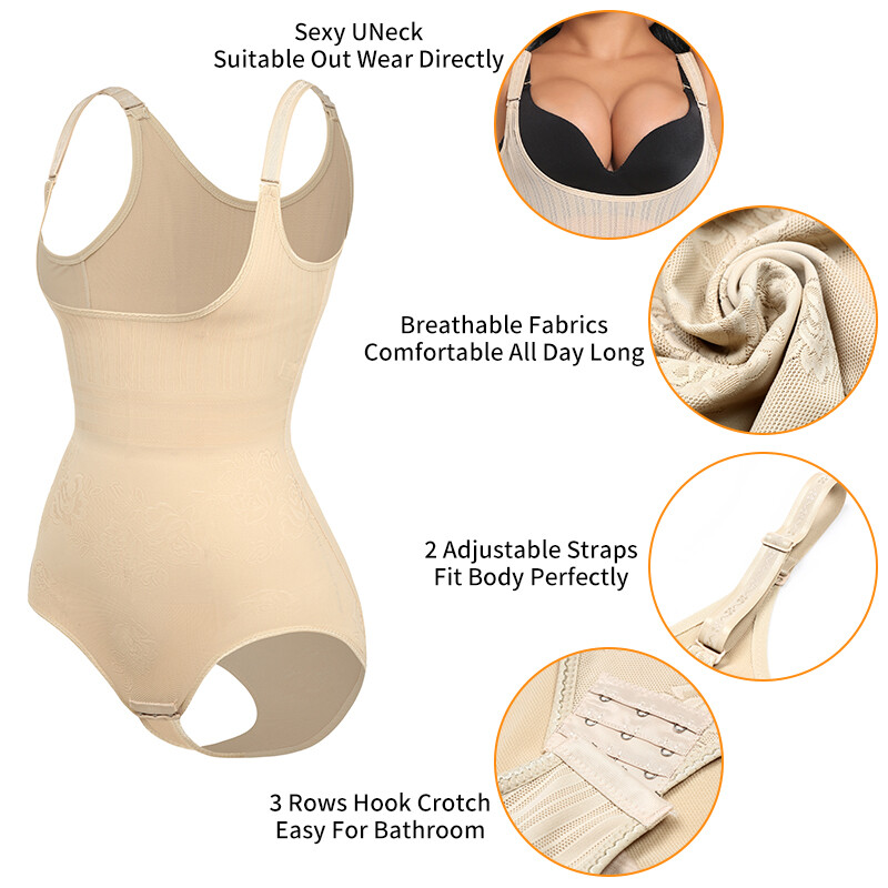 Fajas Colombianas Body Shaper Reductoras Levanta Cola Post Surgery Body Shaper G
