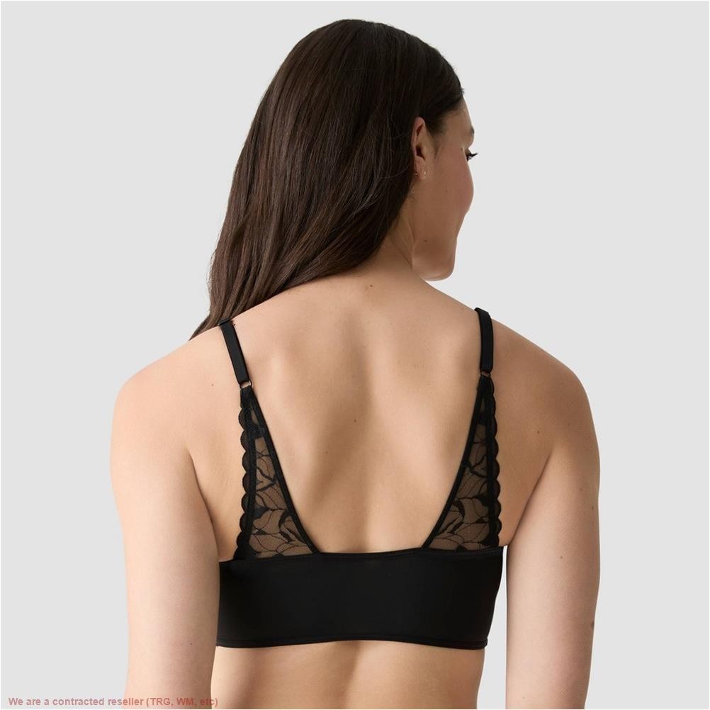 True & Co. Women’s Everybody Boost Plunge Bra – Black L *SEE DEAL!!!*