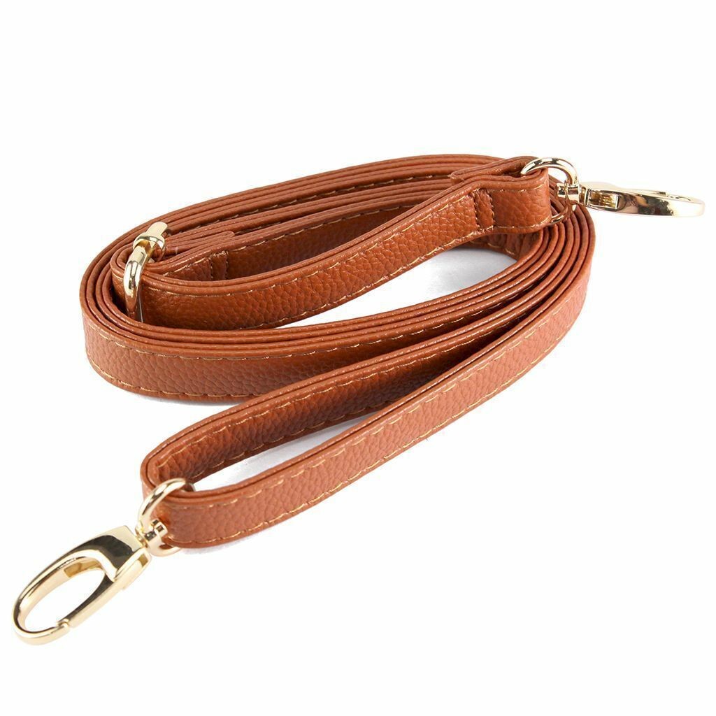 Leather Purse Straps Replacement Adjustable Crossbody Shoulder Handbags Strap US