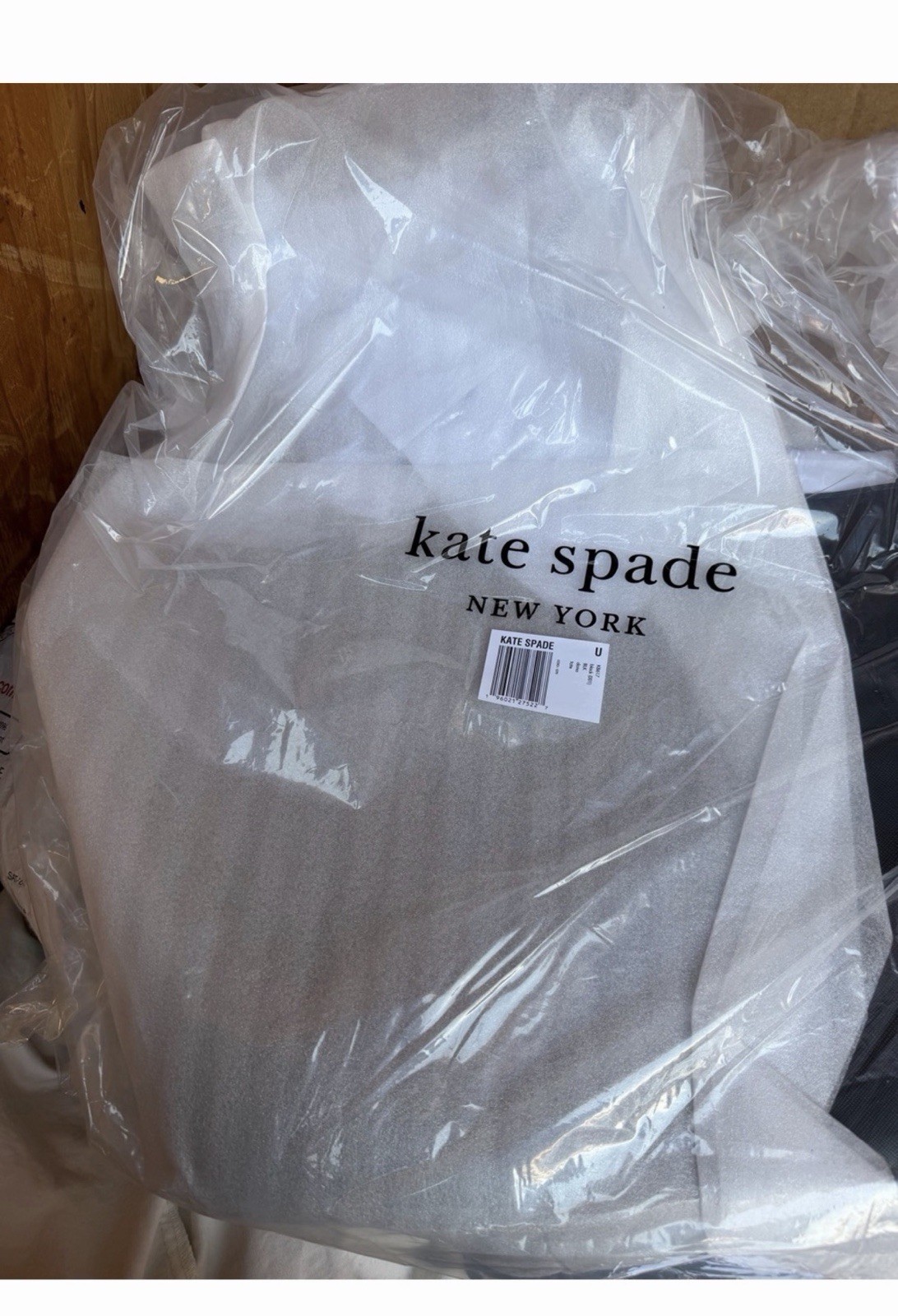 Kate Spade New York Black Large Tote Bag Gold Hardware Lined Inner Pockets