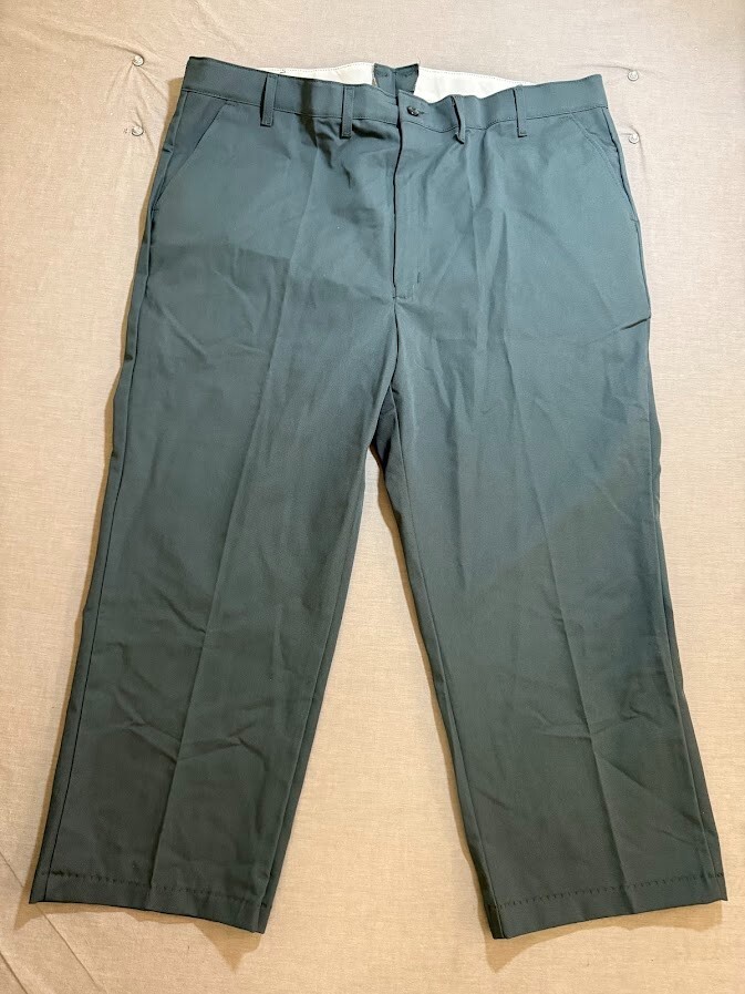 Red Kap Work Pants Mens 48 Blue Straight Canvas Workwear Men 48X28 PT20SG0.