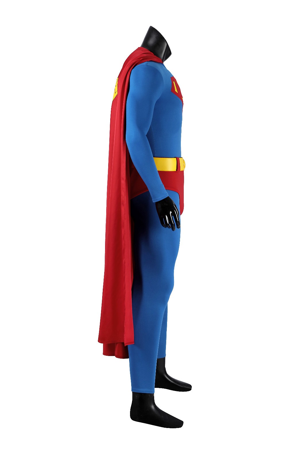 Christopher Reeve superman 1978 Superman Cosplay Costume Jumpsuit Halloween Set