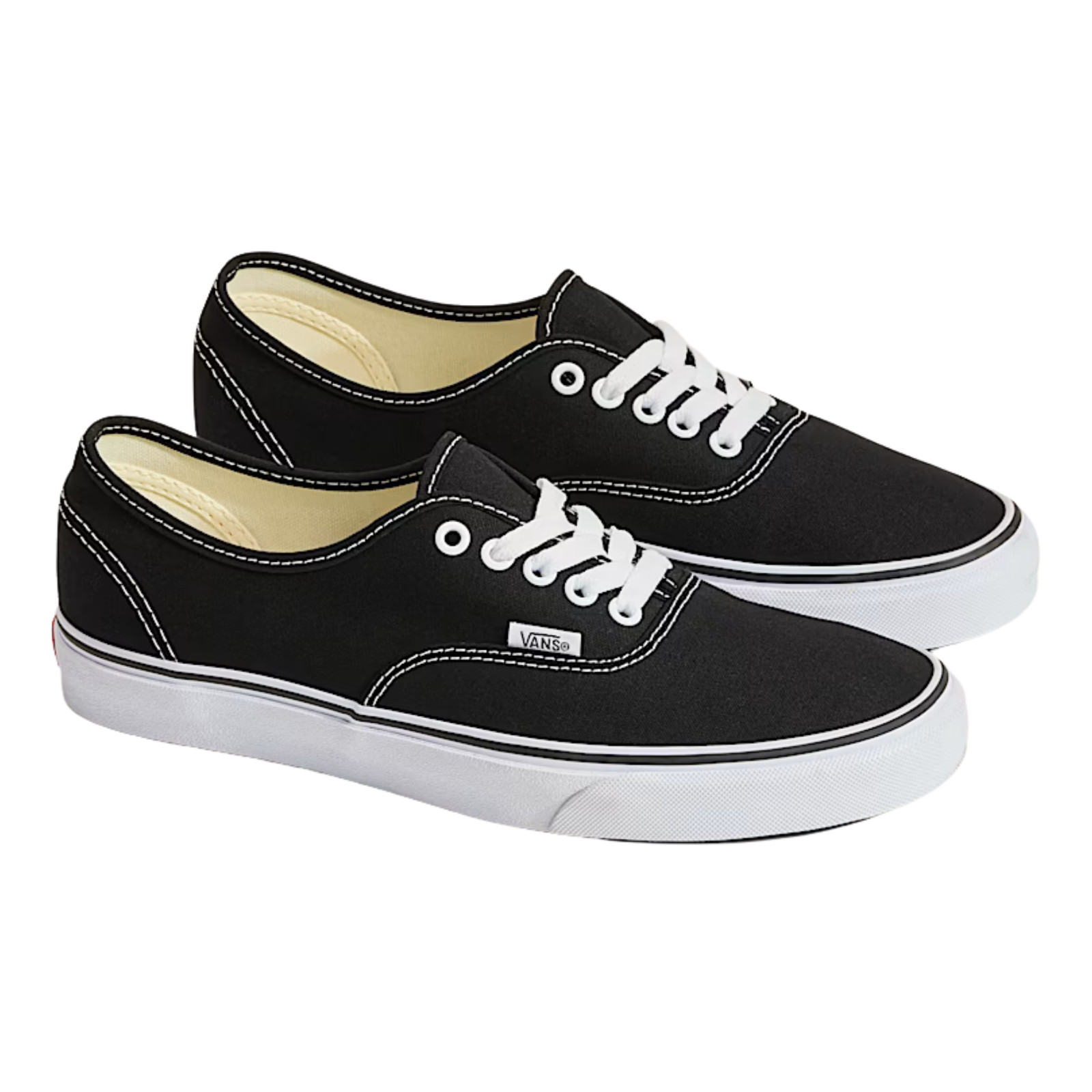 Vans Authentic Low-Top Skate Shoe Black/White