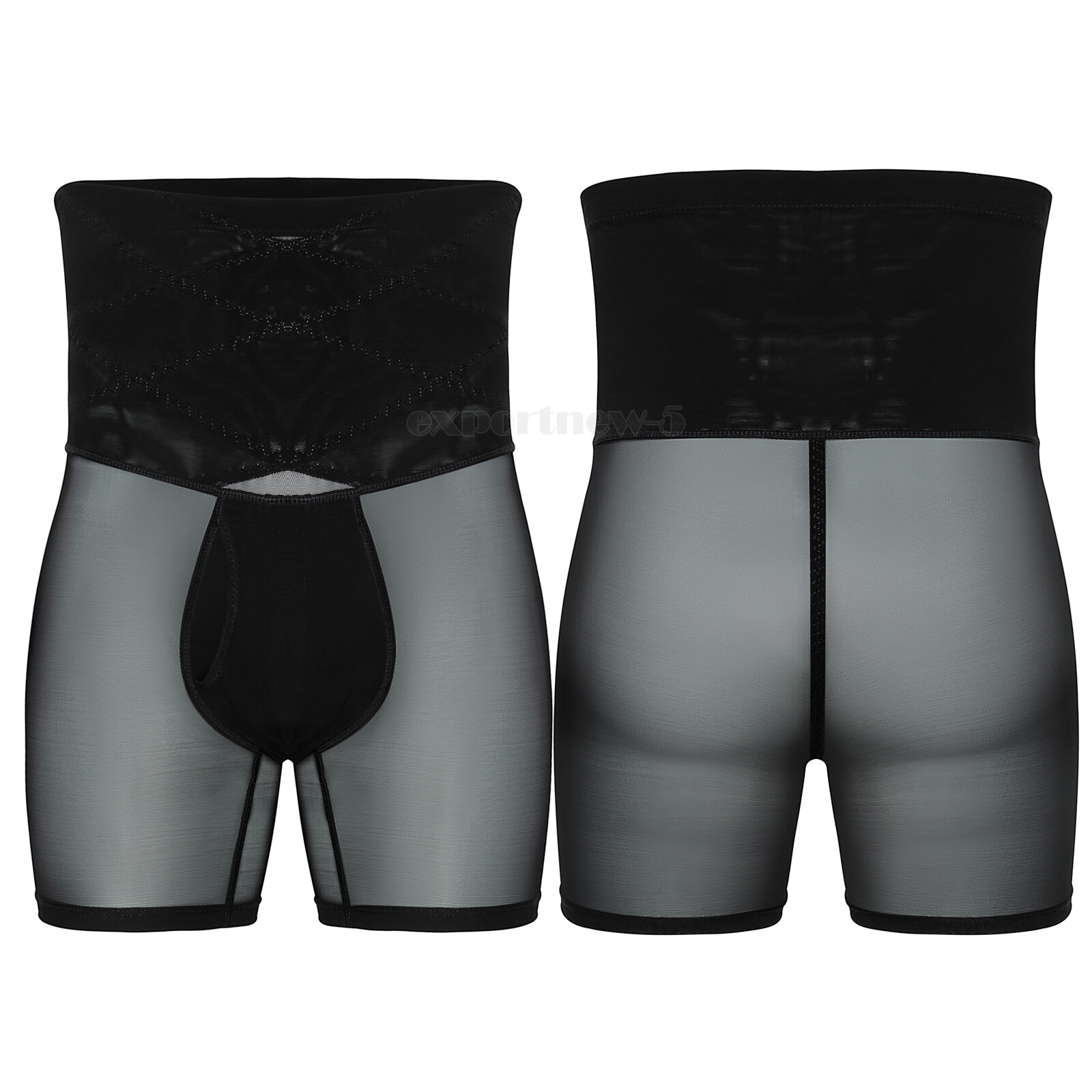 Fajas Colombiana para Hombre Stomach Shaper Boxer Brief Breathable Shapewear Men