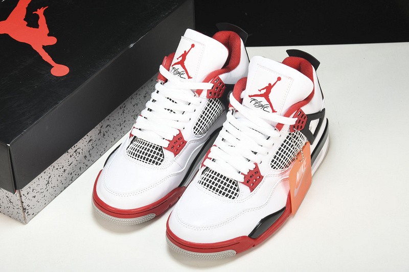 DC7770-160 AJ 4 Retro Fire Red (2020) Men’s Shoe Sizes 4-13