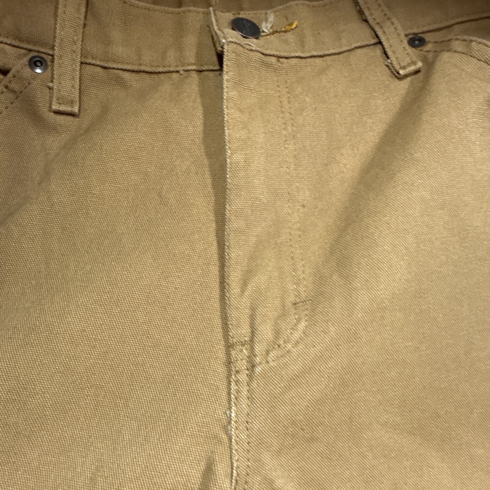 Dickies W541956 Brown Cotton Canvas Work Pants Men’s 34×30 Construction