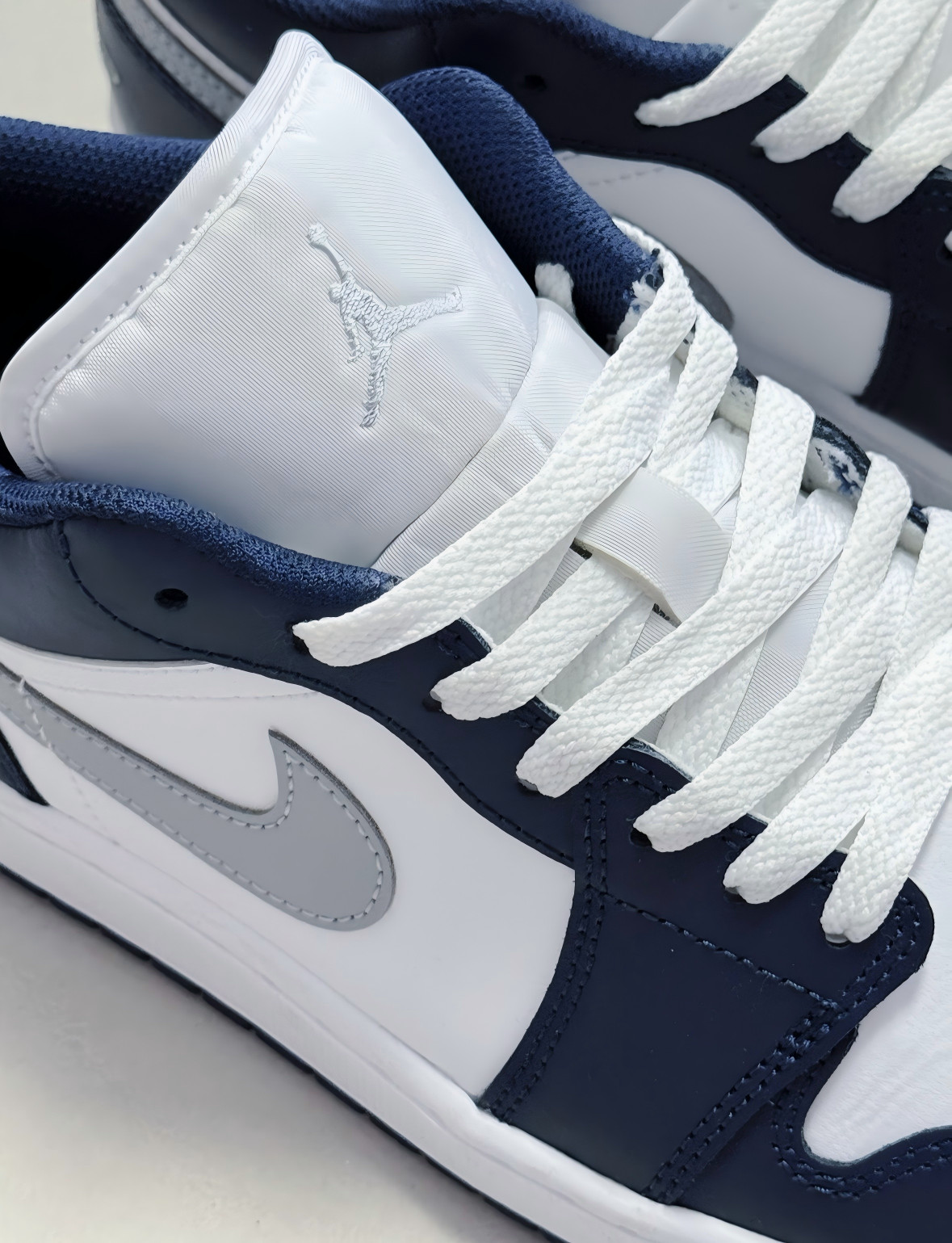 Jordan 1 Low ‘White/Blue” Men’s Retro Sneakers-AJ1 Low OG Style