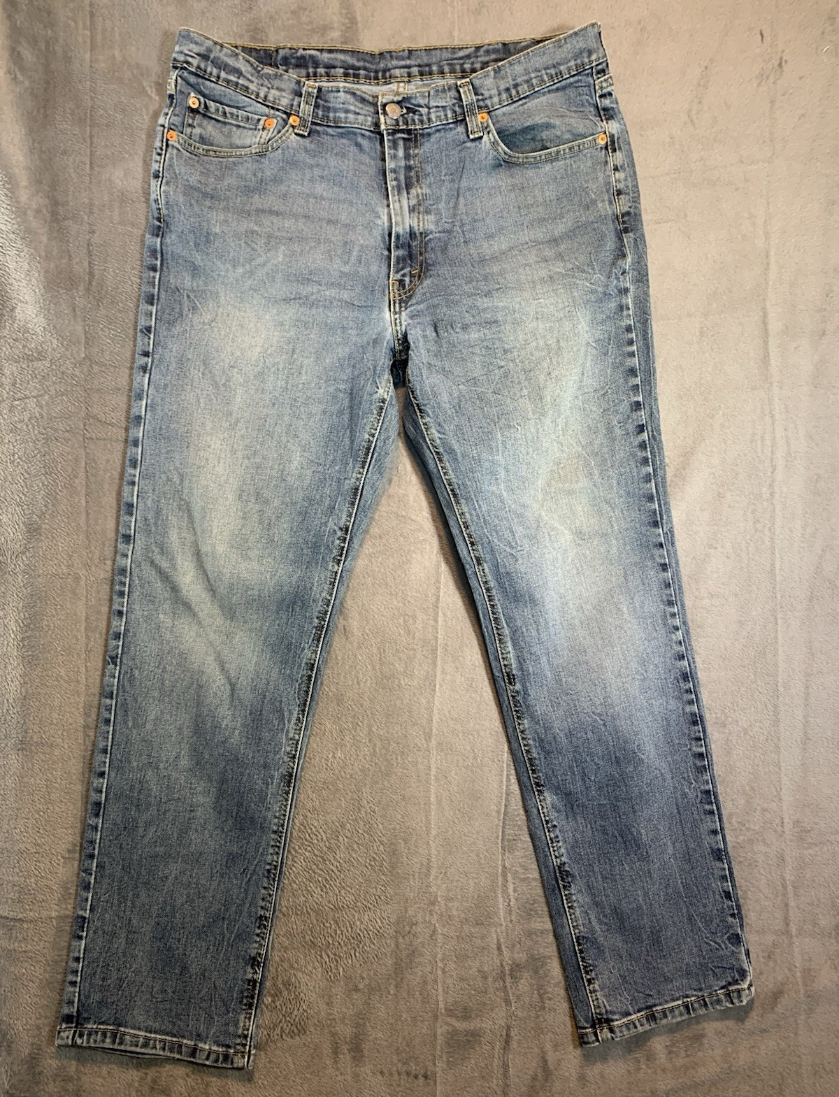 Levi’s 541 Men’s 38X32 Blue Denim Jeans Straight Leg Regular Fit