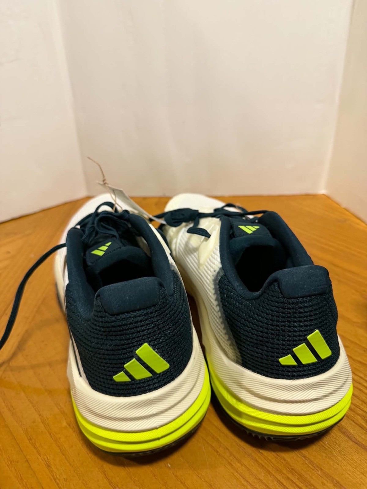 US Men’s Sz 9- Adidas Barricade 13 Clay Court Tennis “White Black Ivy” JH5144