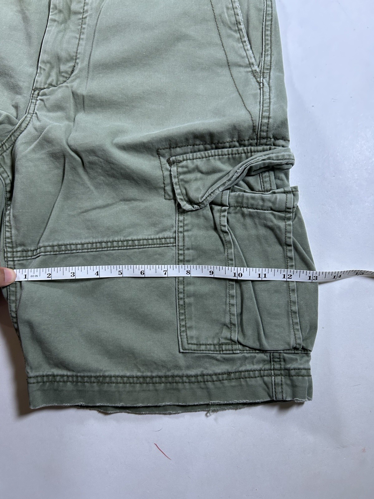 Denim & Supply Ralph Lauren Cargo Shorts Green Tactical Army 34 19.25×22.75 VTG
