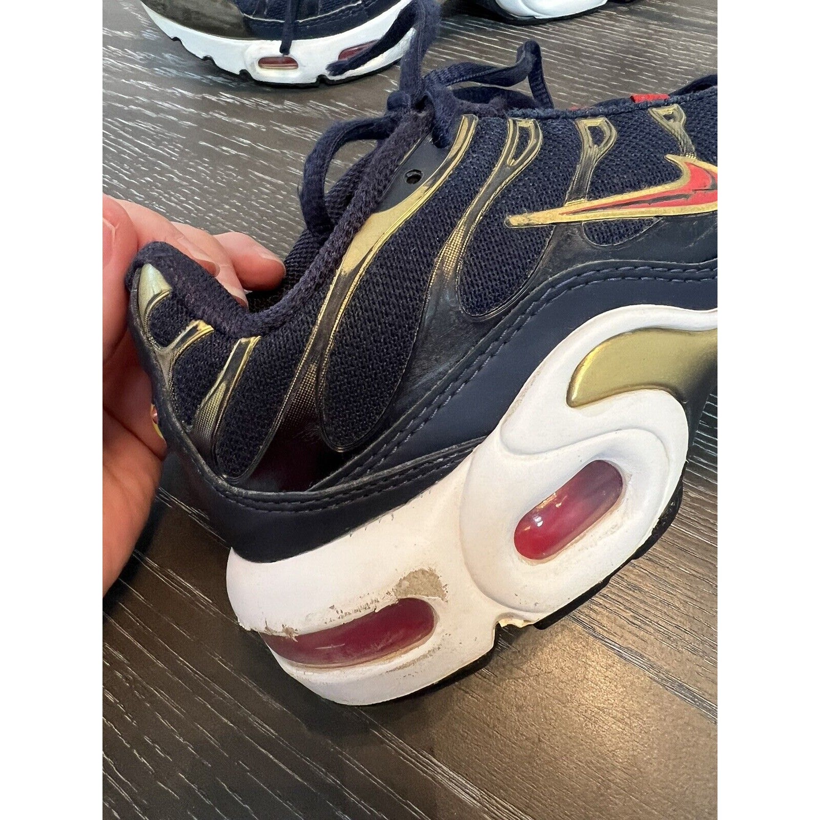 Nike Air Max Plus TN Air 2000 Sydney Olympics DJ2009-400 6.5 Youth Blue Red Gold