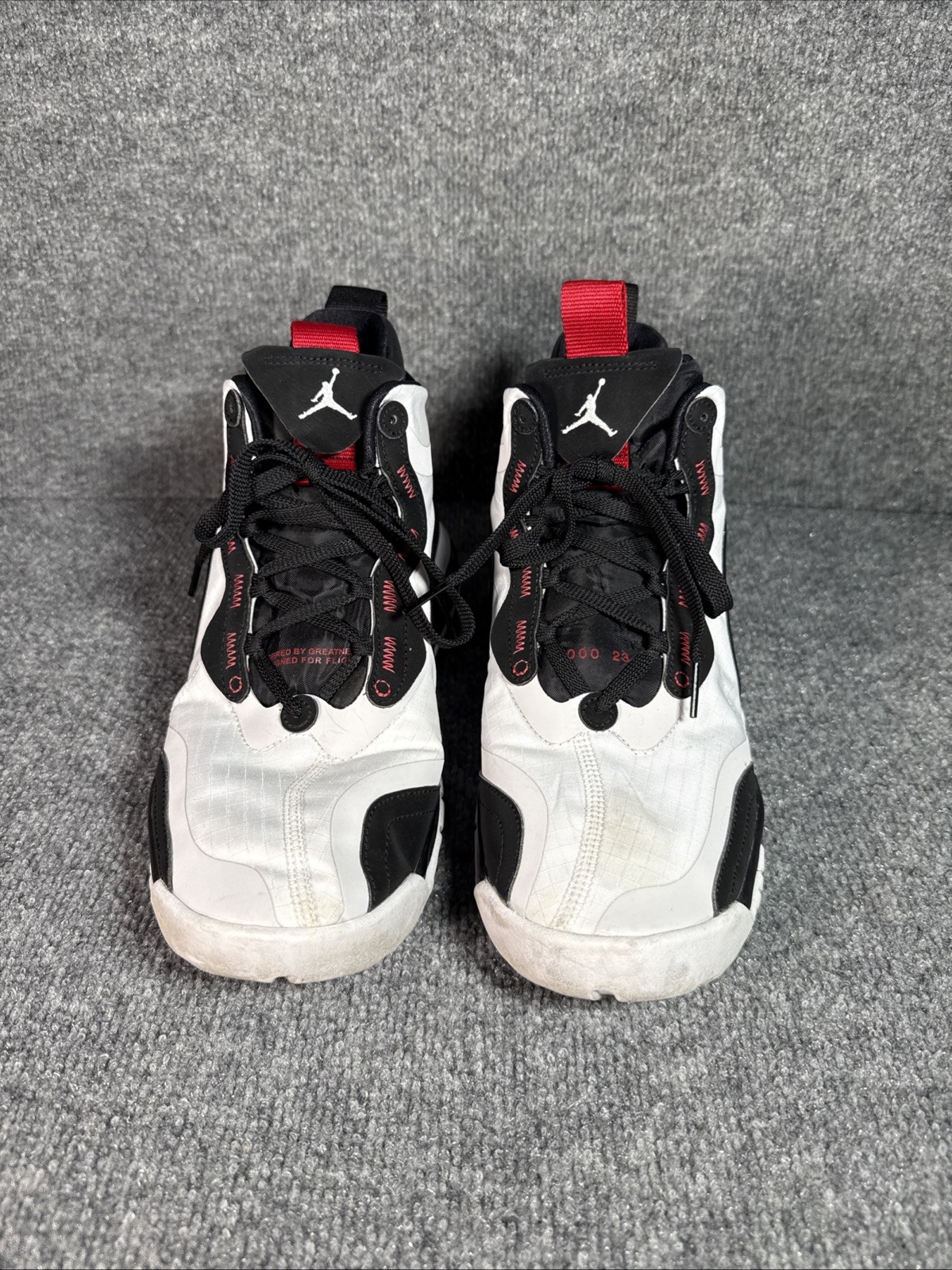 Jordan Aerospace 720 Air White Black Gym Red Size 12 Pre owned