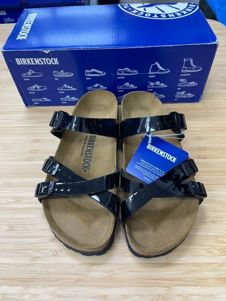 Birkenstock Unisex Franca Black PT Birko-flor Size, EU 37/US W6-M4