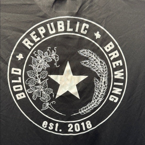 A4 Mens Bold Republic Brewing Performance Graphic T-Shirt Black Large N3142
