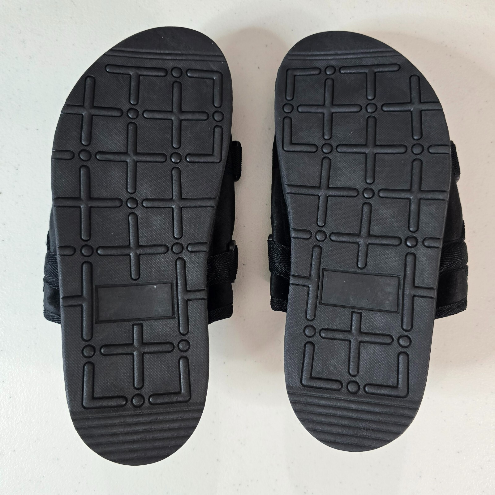DRACO Slides Size 7-8 7.5 Men’s Phantom Black Remastered Slide Sandals Shoes NEW