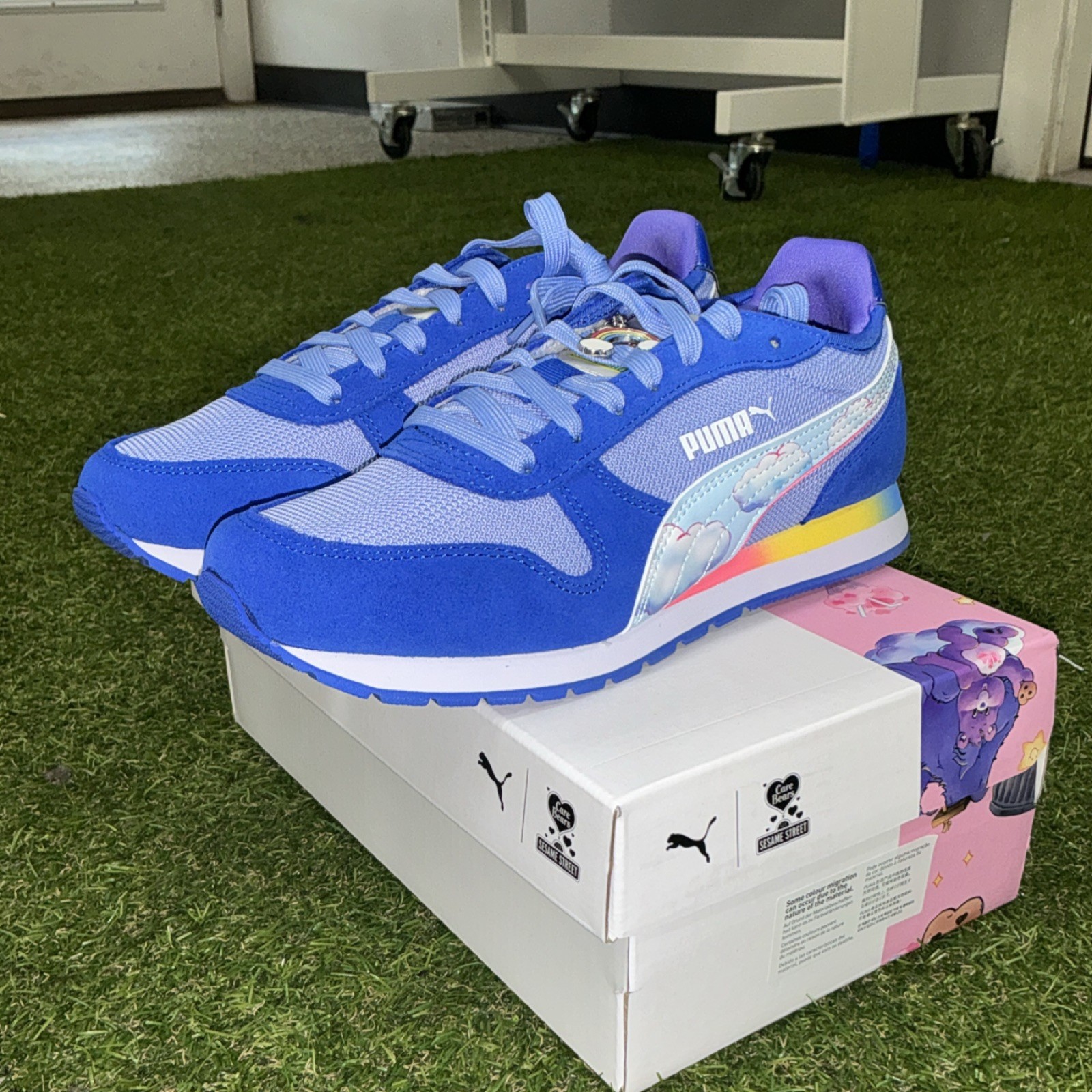 PUMA ST Runner x Care Bears x Sesame Street Cookie Monster Blue Men’s Sneakers