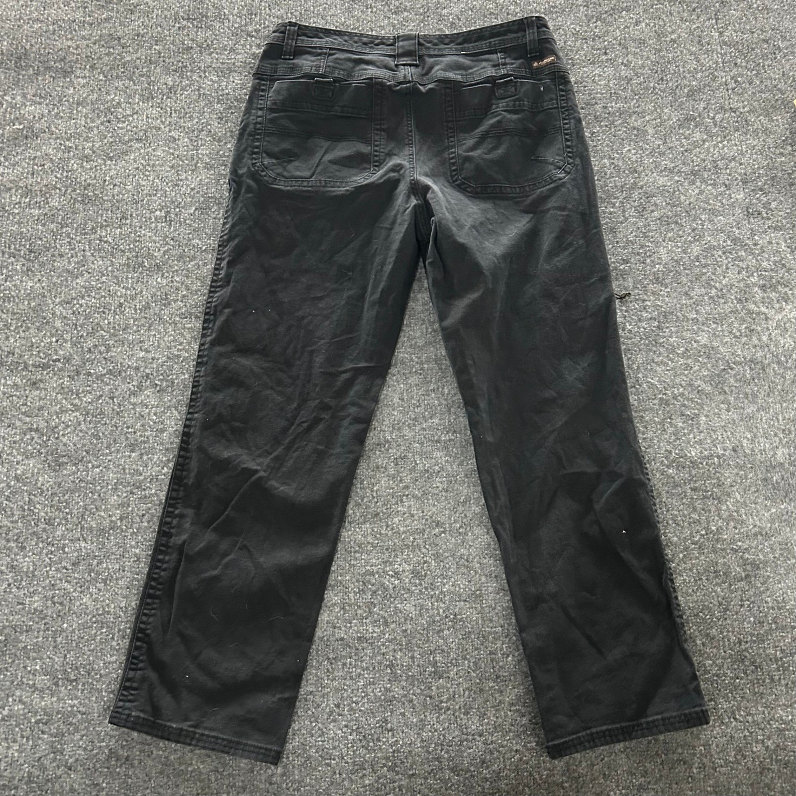 Legendary Outfitters Pants Mens Size 34×30 Black Canvas Utility Straight