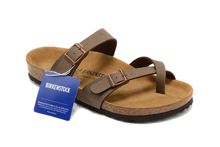 Mayari Birko-Flor Sandals Classic Birkibuc Cork Two-Strap Toe Loop Comfort Shoes