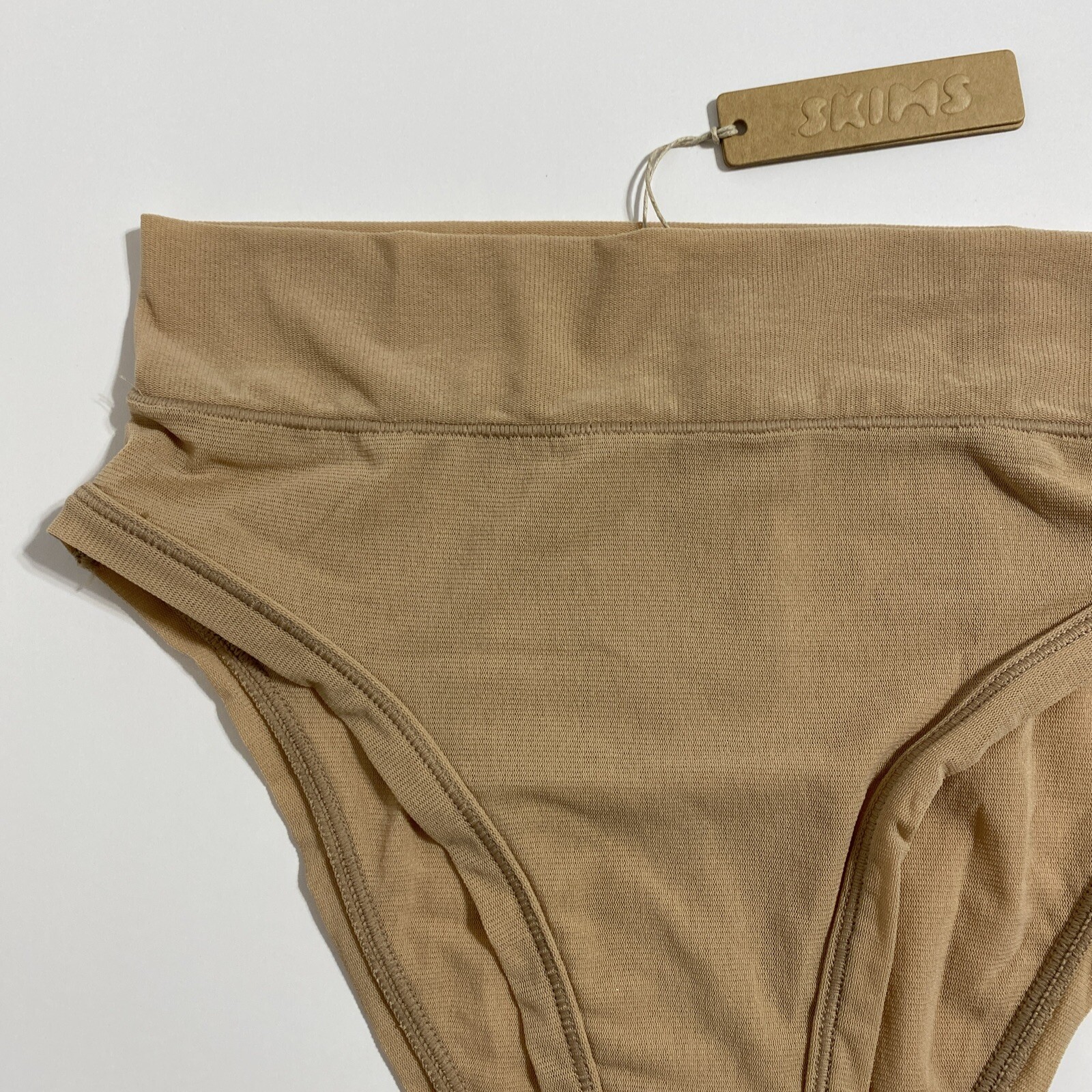SKIMS Fits Everybody Cheeky Brief Panty Panties Women’s XS Clay Beige NEW