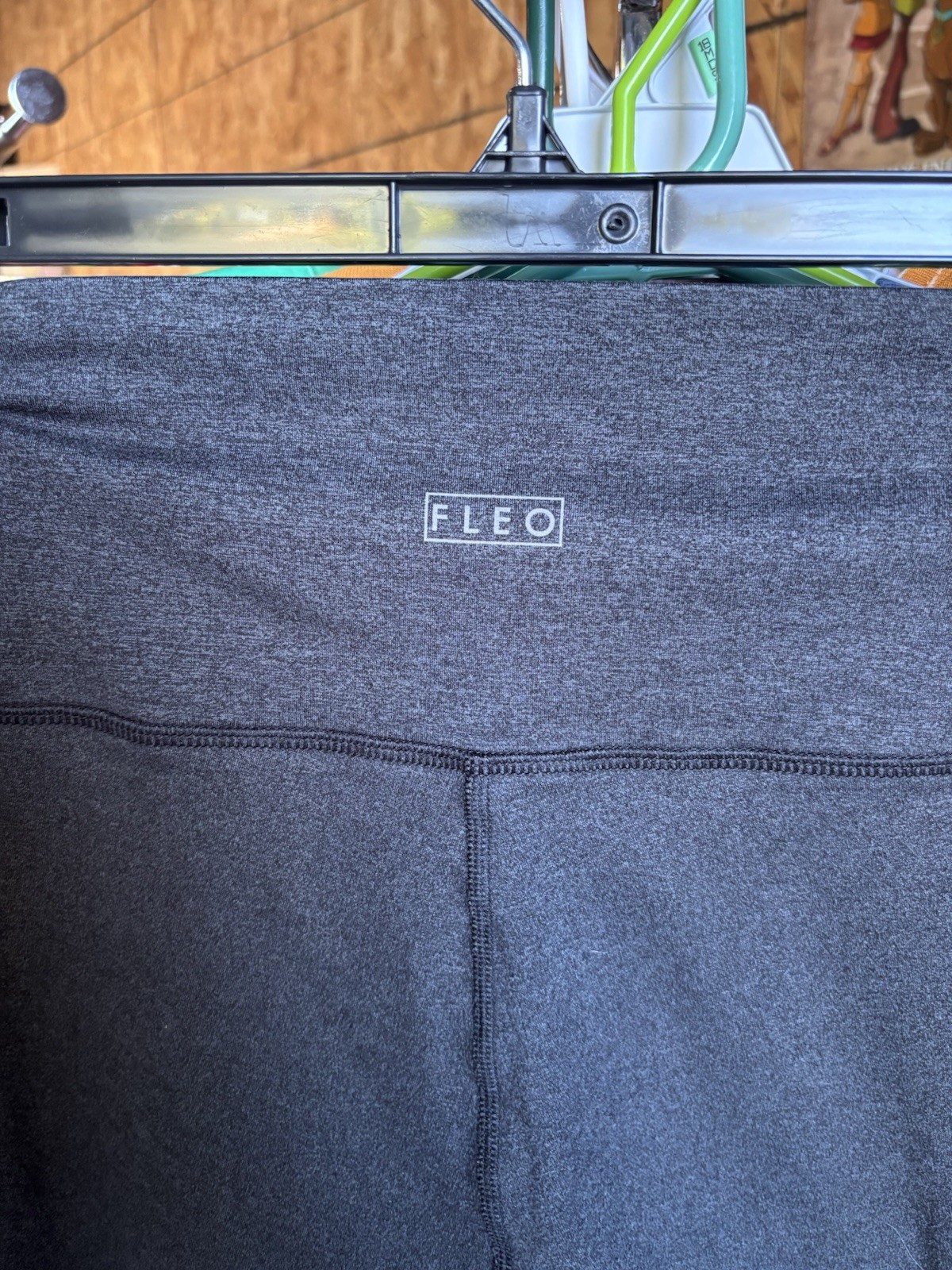 Fleo Heather Charcoal Grey Leggings