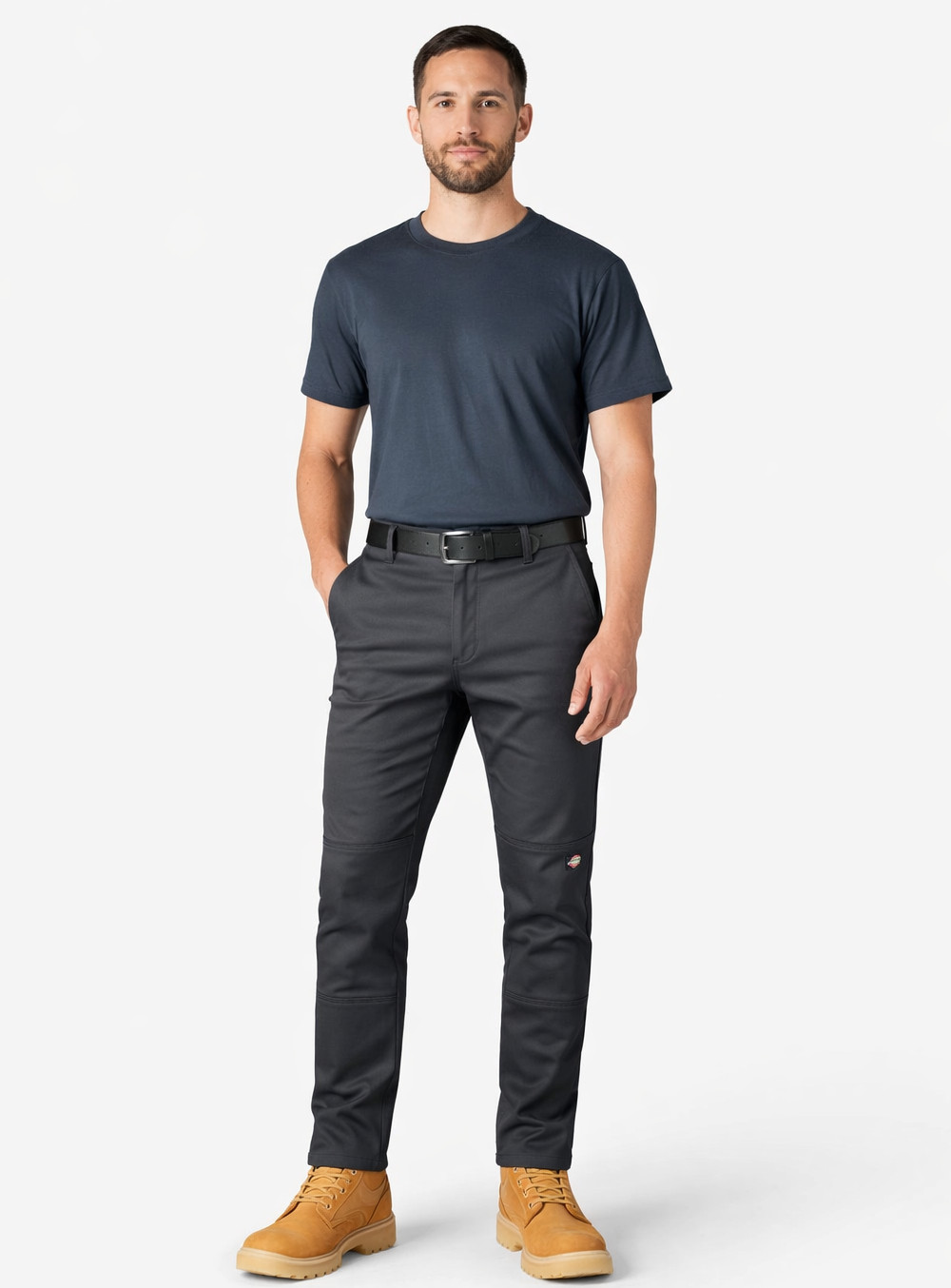 Dickies Men’s WP811 Skinny Straight Double Knee Work Pants