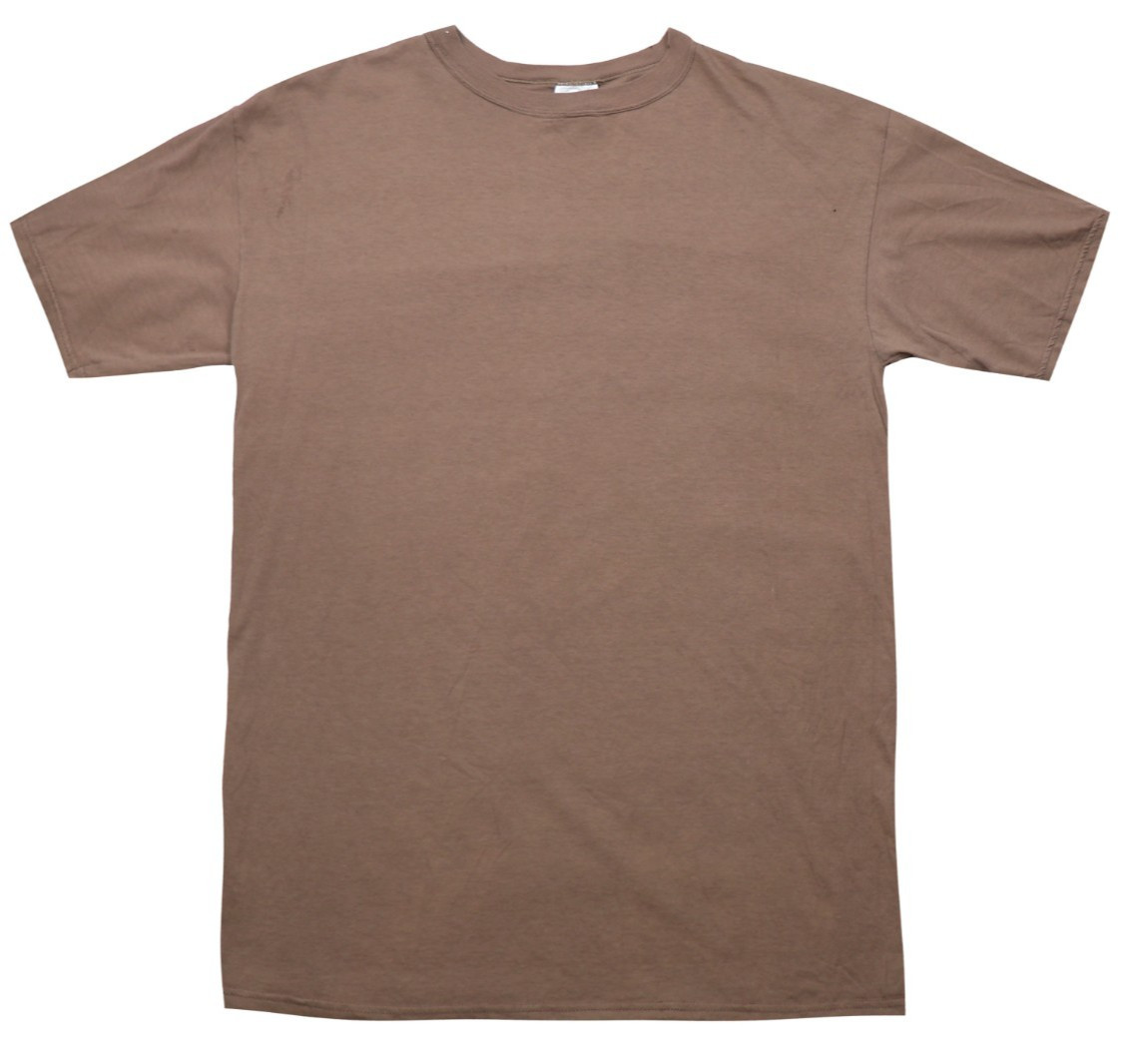 US Military Brown 436 Troop Support T-Shirt Undershirt T Shirt DCSP / SOFFE