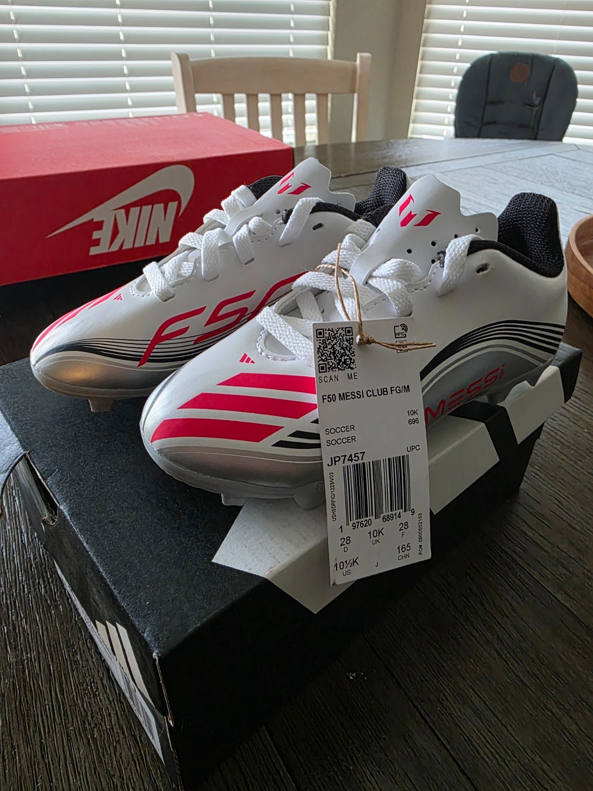 adidas f50 pro messi club FG/M size 10.5K