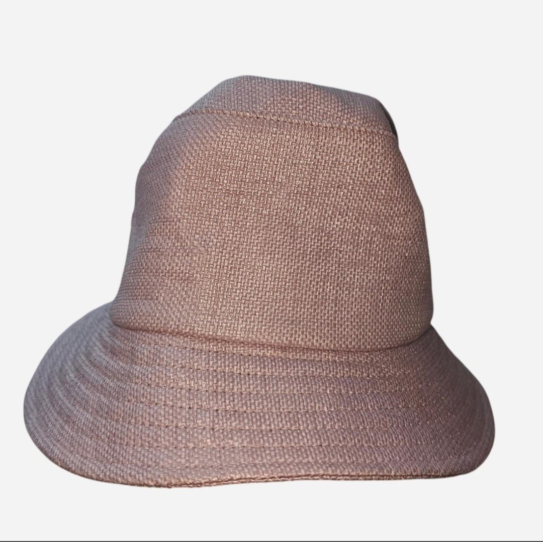 Supreme Spring Summer 2022 Pink Lilac Raffia Crusher Bucket Hat