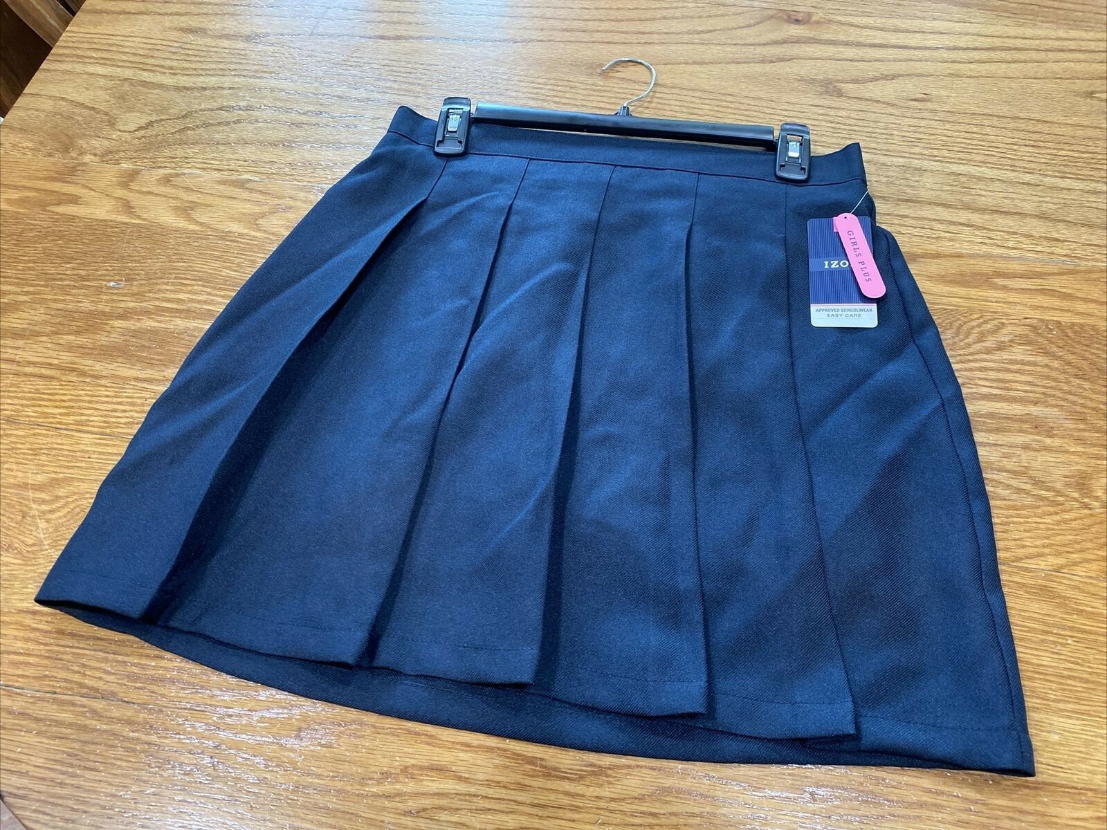 IZOD Approved School uniform Pleat Skort 10.5 12.5 14.5 16.5 18.5 20.5 PLUS Navy