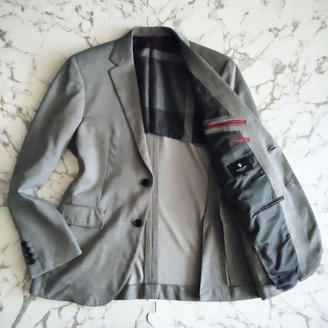 Authentic BLACK LABEL CRESTBRIDGE Gray Stretch Tailored Jacket Good Condition