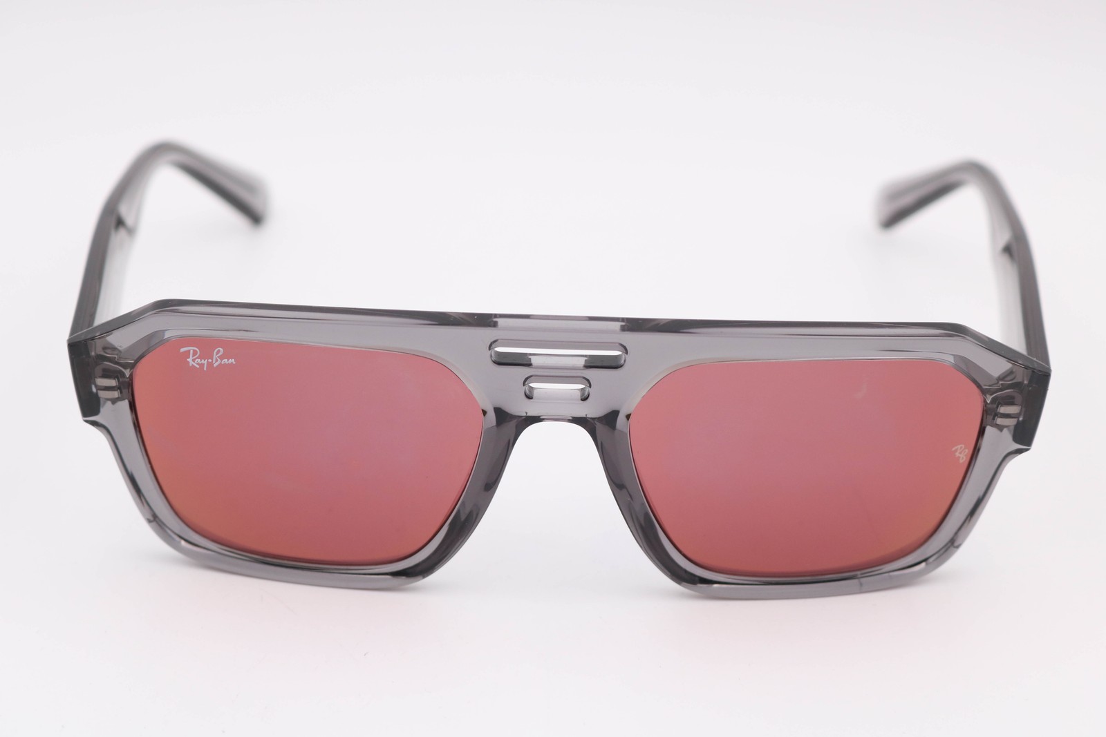 Ray-ban Corrigan Gray Aviator Scratches On Lens RB 4397 Sunglasses 54-20-145