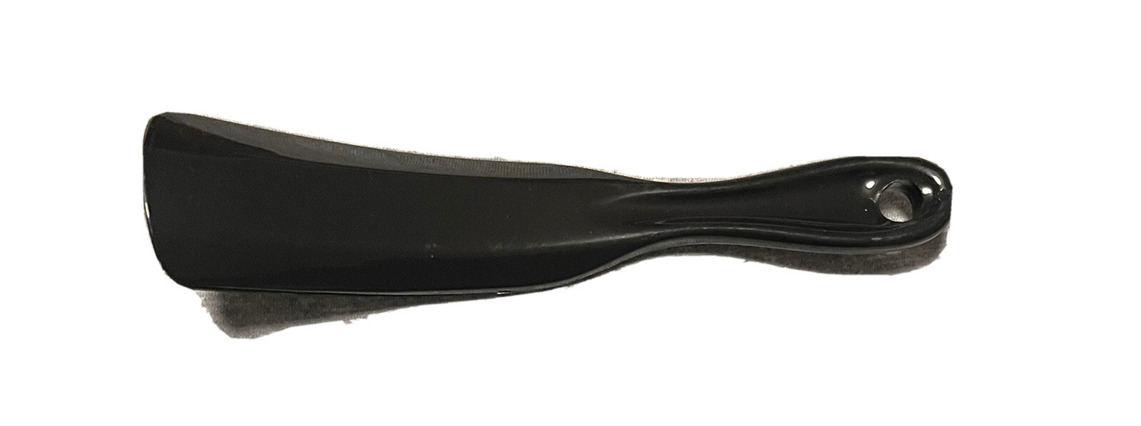 GUCCI Shoe Horn 7″ Designer Logo – Black Heavy Plastic NEW In Wrapper