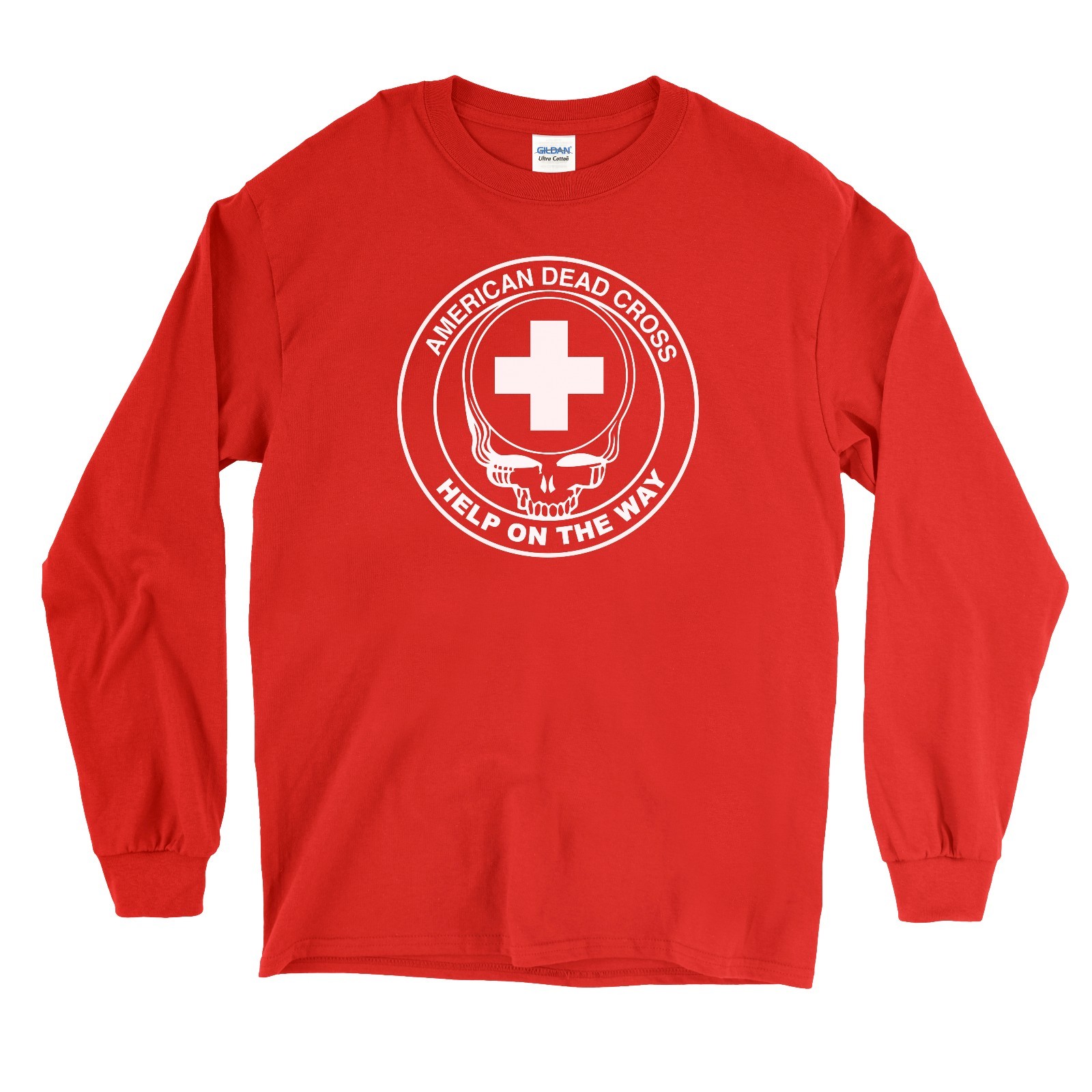 Garcia – Grateful Dead -Help On the Way! American Dead Cross – Long sleeve T